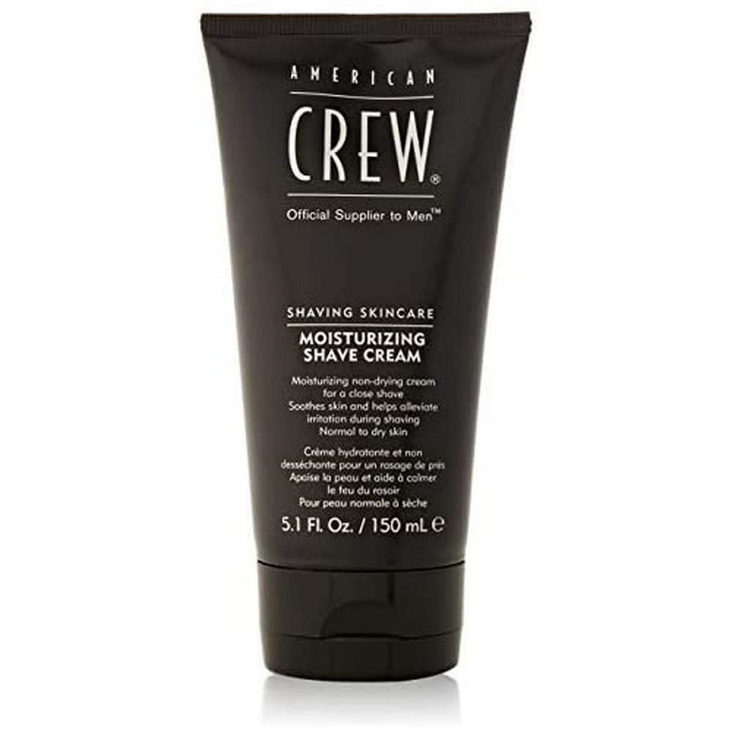 American Crew Shaving Skincare Moisturizing Shave Cream Moisturizing Non-Drying Soothes Helps Alleviate Irritation 5.1 Ounce 150 Milliliters | SellerSpree