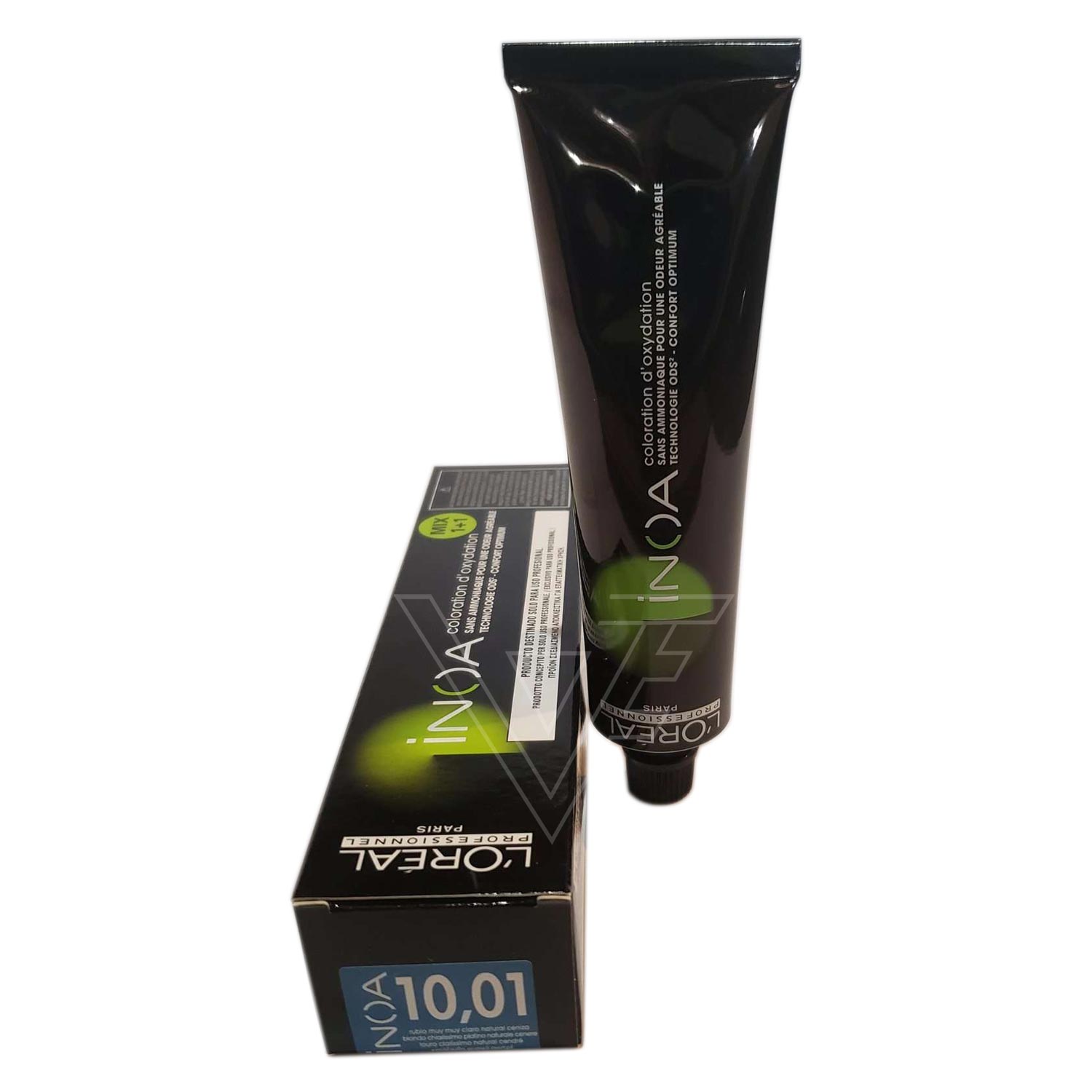 Loreal Professionnel Paris Inoa #10.01 Lightest Natural Ash Blonde No Ammonia Permanent Hair Color Original-10.01/10NB 2.1 Ounce 60 Gram | SellerSpree