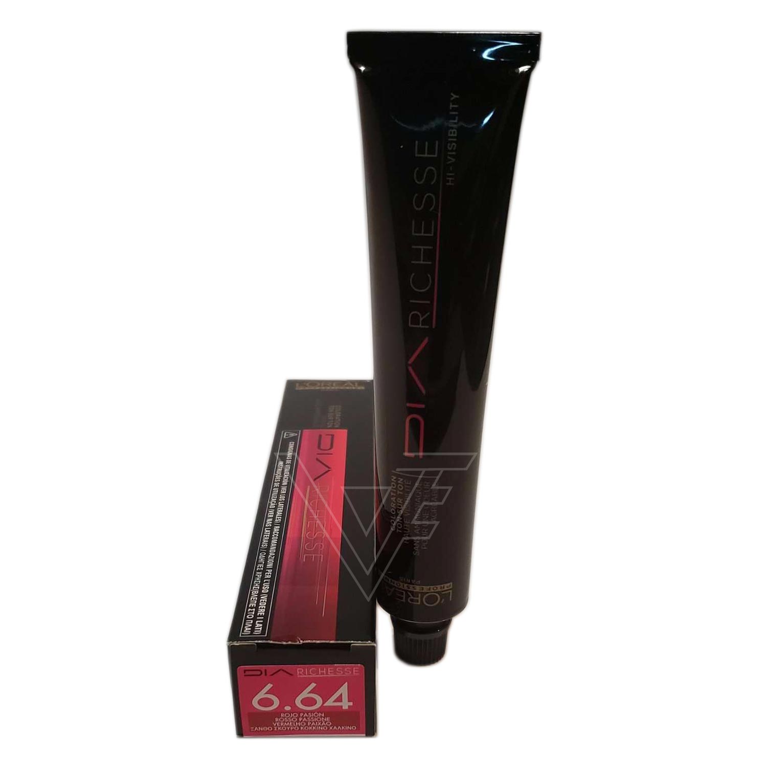 Loreal Professionnel Paris Dia Richesse #6.64 Light Brown Auburn Copper Demi-Permanent Hair Color Originally-6.64/6RC 1.7 Ounce 50 Milliliters | SellerSpree