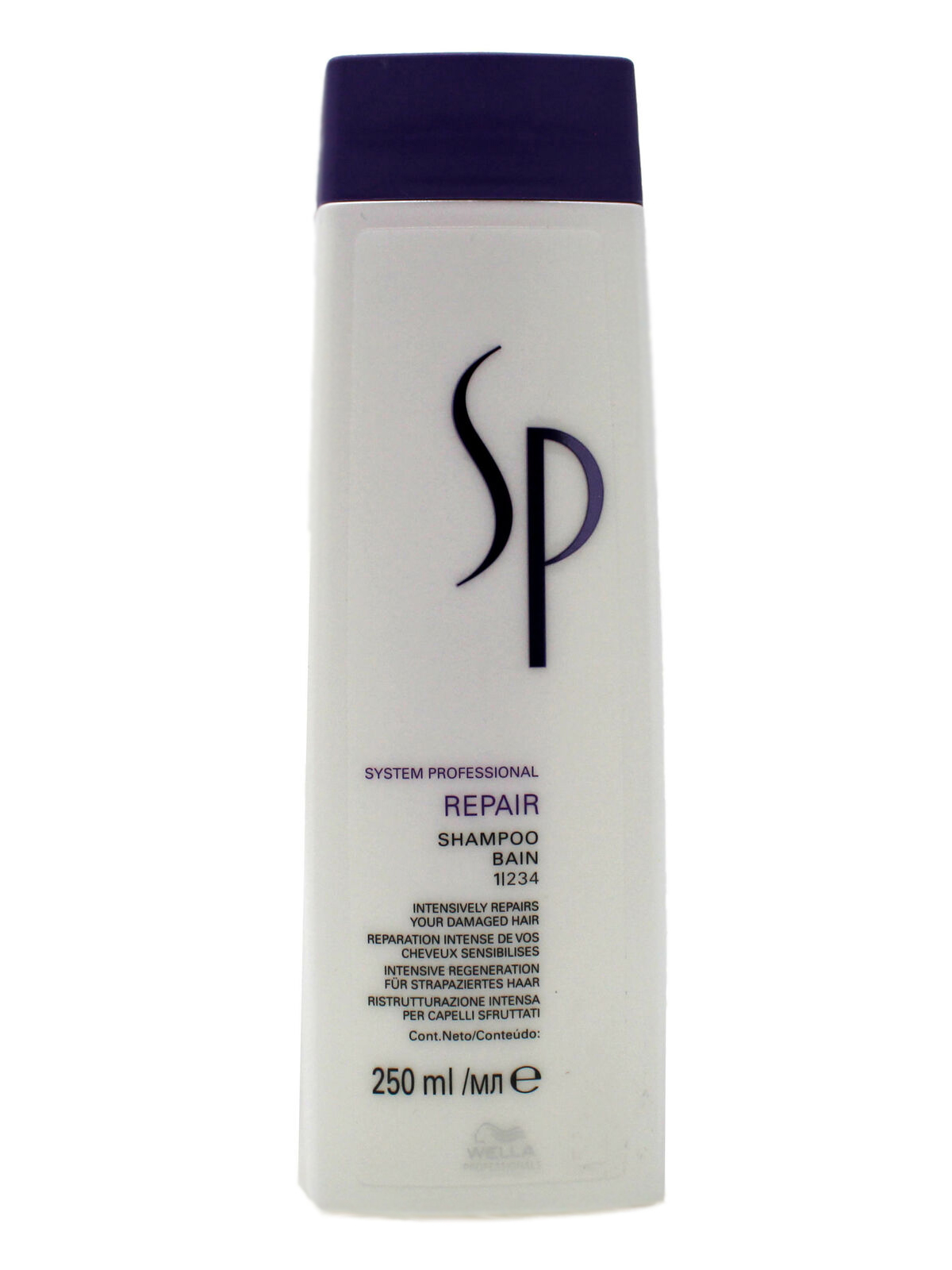 Wella SP System Professional Repair Shampoo Intensively Repairs Damaged Hair 8.3 Ounce 250 Milliliters | SellerSpree