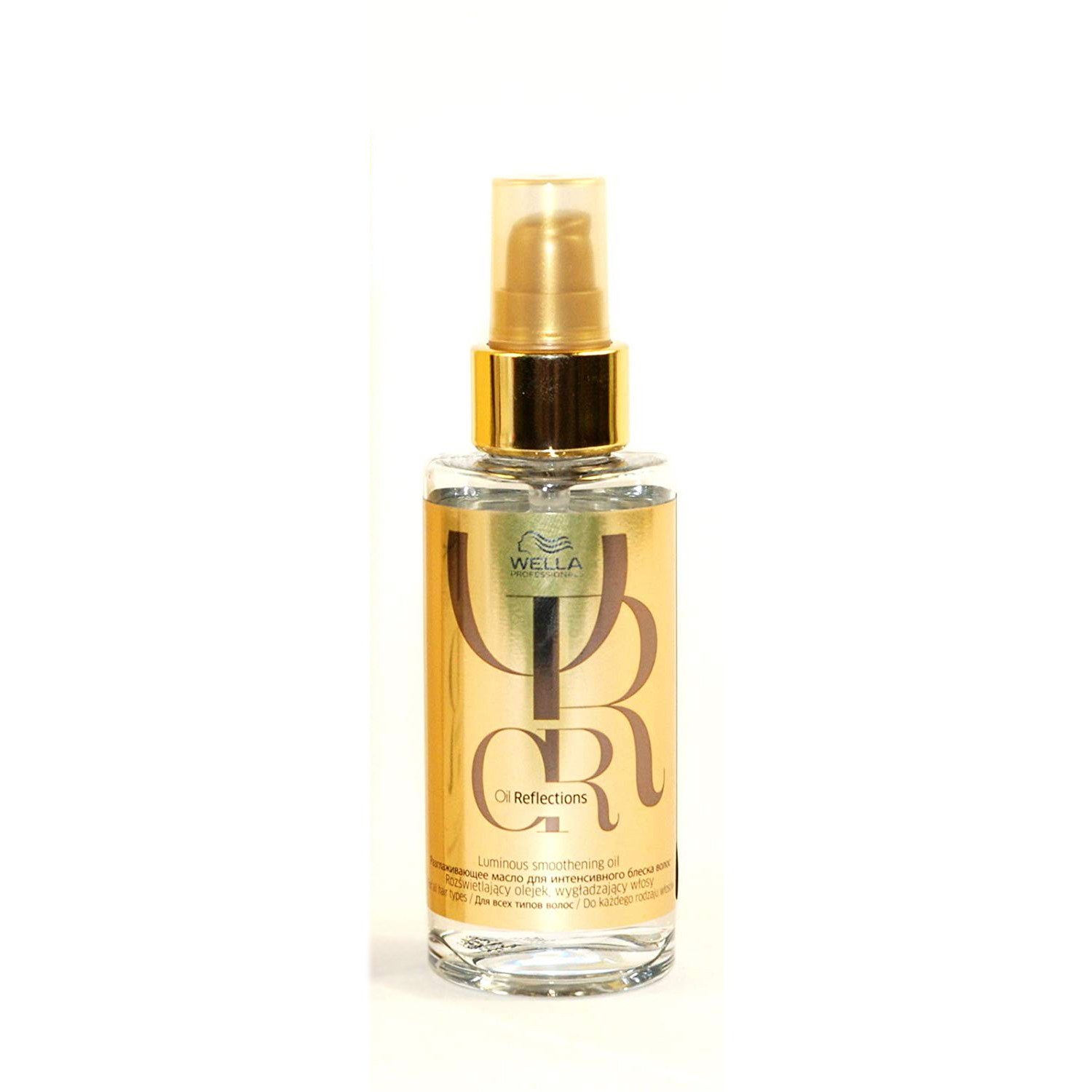 Wella Professionals Oil Reflections Luminous Smoothening Oil All Hair Types 3.3oz 100ml | SellerSpree