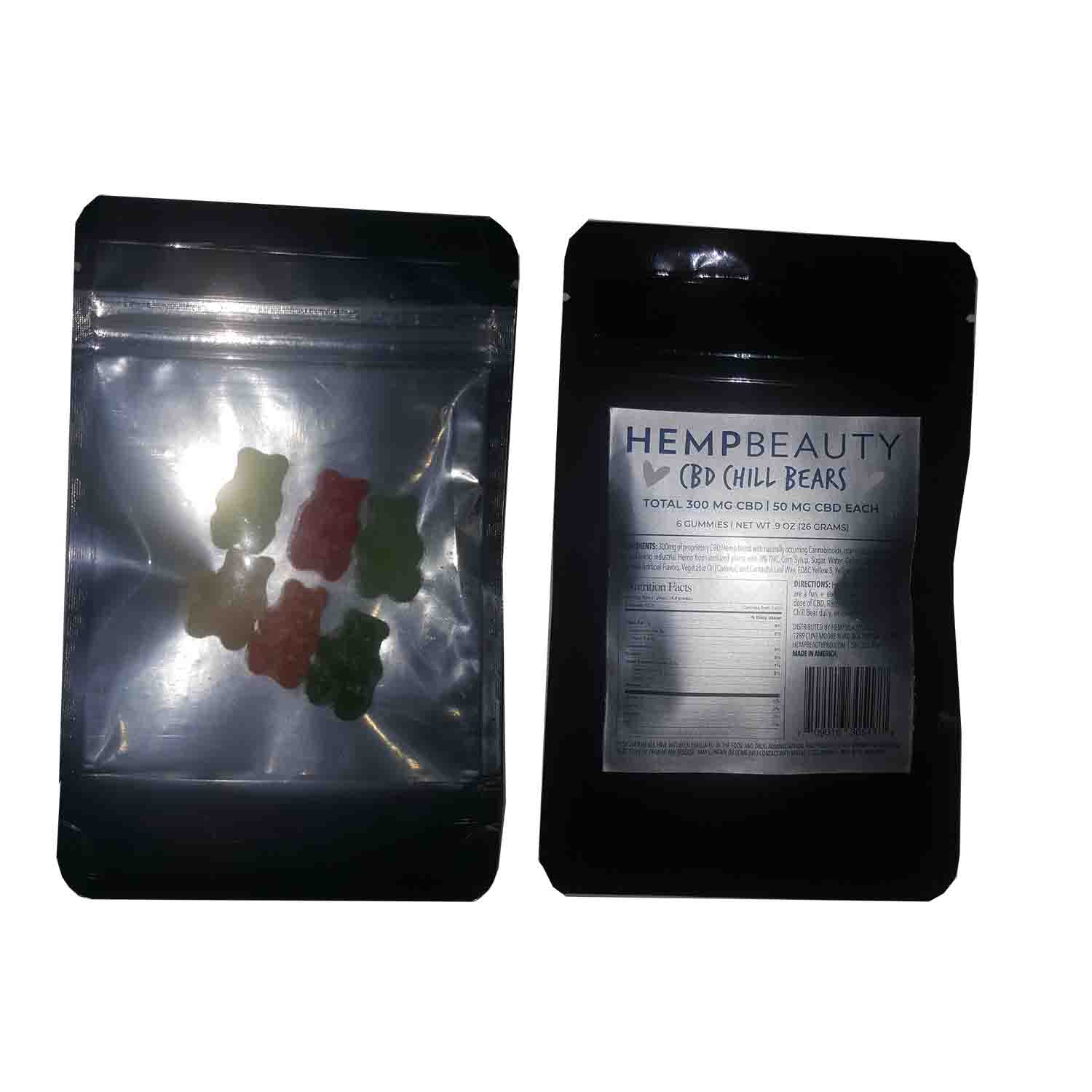 Hemp Beauty Cbd Chill Bears 6x50mg | SellerSpree