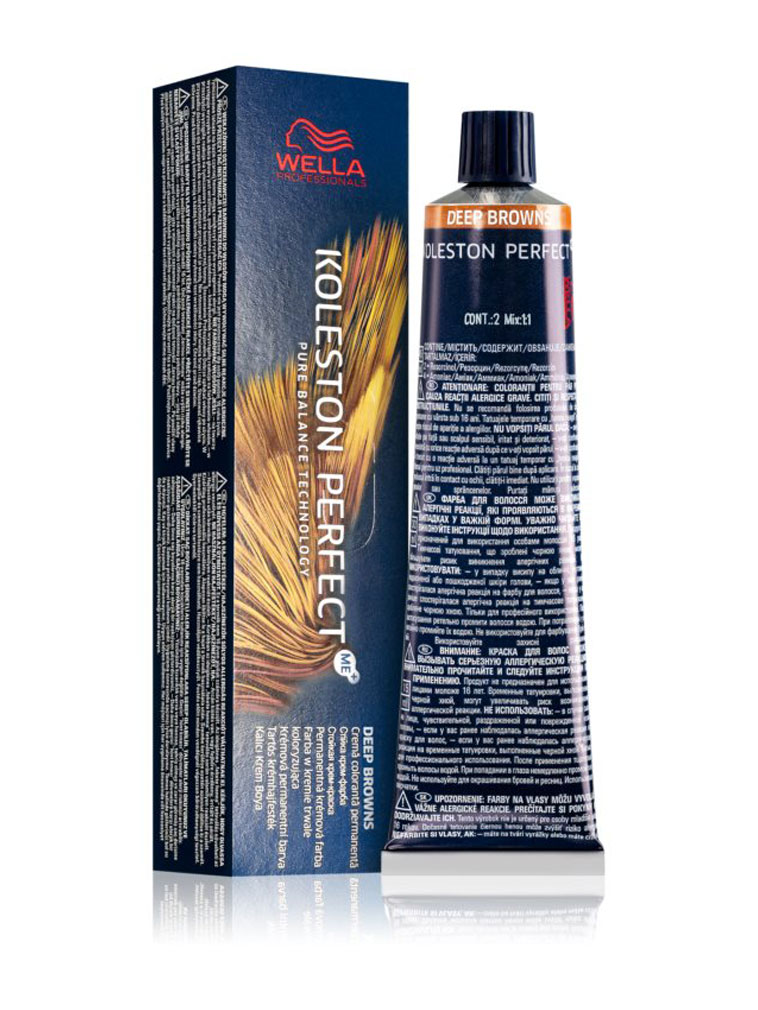 Wella Koleston Perfect ME+ Deep Browns 9/73 Lightest Blonde Brown Gold Permanent Hair Color 2 Ounce 60 Milliliters | SellerSpree