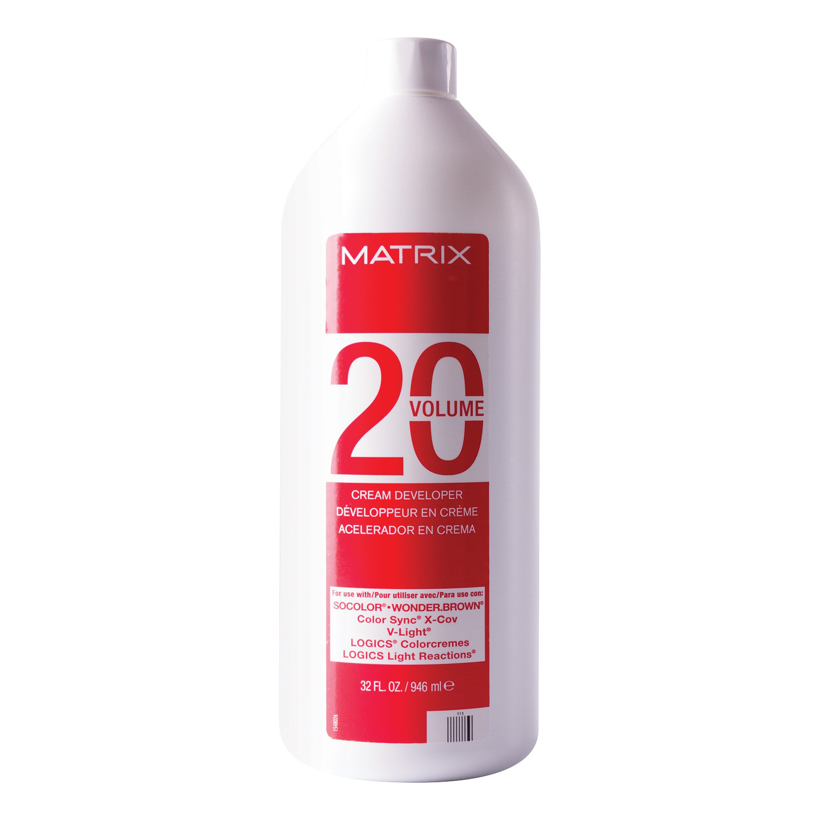 Matrix Cream Developer 20 Volume For Socolor Wonder.Brown Color Sync X-Cov V-Light Logics 32 Ounce 946 Milliliters | SellerSpree