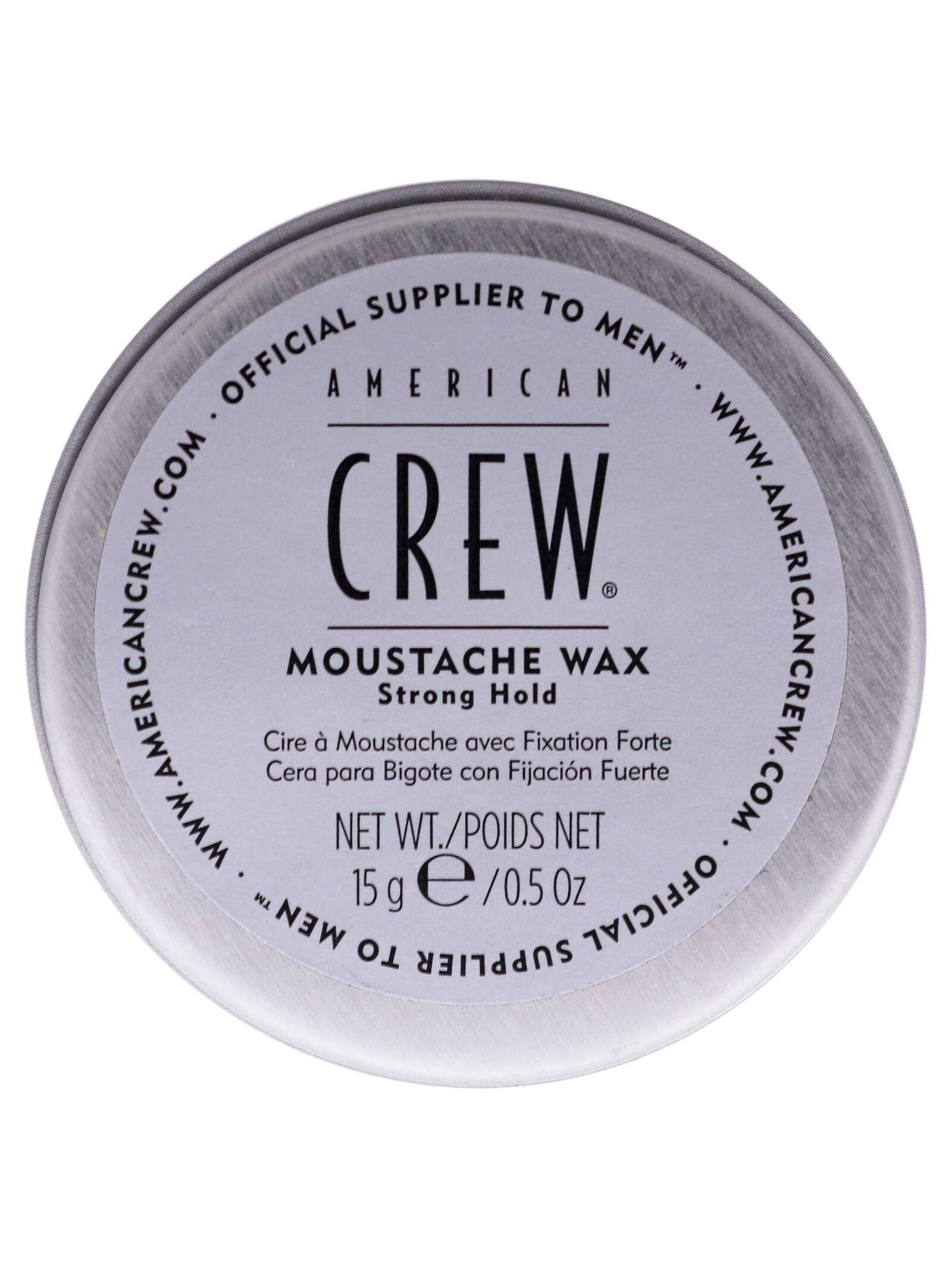 American Crew Moustache Wax Strong Hold Techseries 0.5 Ounce 15 Milliliters | SellerSpree