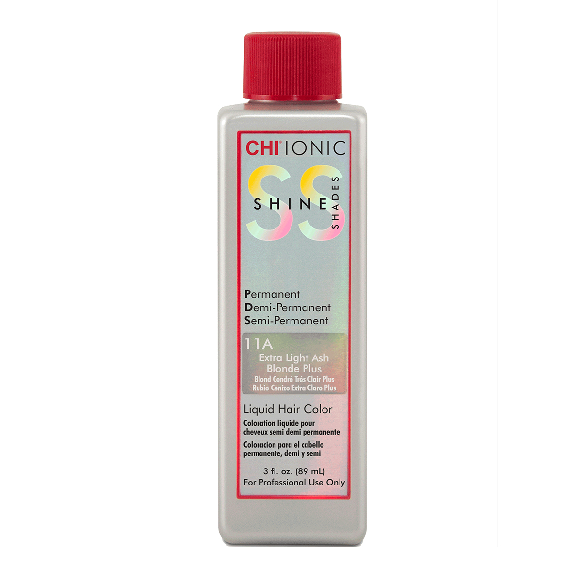Farouk Chi Ionic Shine Shades 11a Extra Light Ash Blonde Permanent Demi-permanent Semi-permanent Hair Color 3oz 90ml | SellerSpree