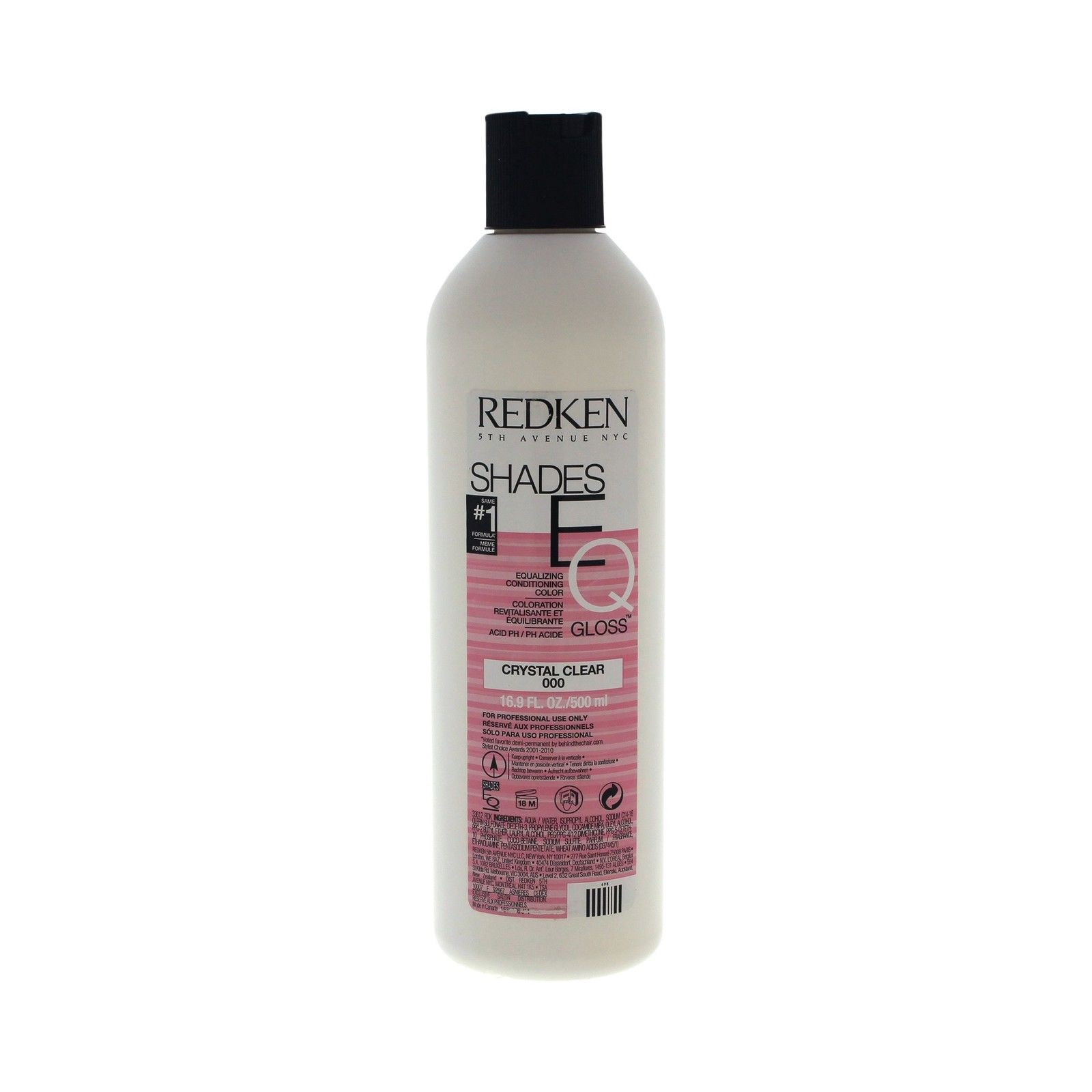 Redken Shades EQ Gloss 000 Crystal Clear Equalizing Conditioning Color 16.9 Ounce 500 Milliliters | SellerSpree