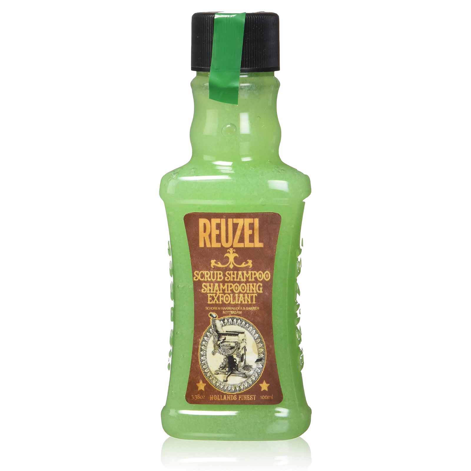 Reuzel Hollands Finest Scrub Shampoo Mens Hair Care 3.38 Ounce 100 Milliliters | SellerSpree