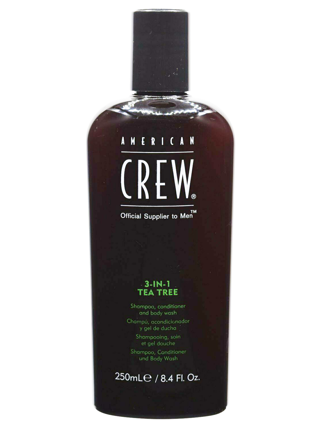 American Crew 3-In-1 Tea Tree Shampoo Conditioner Body Wash 8.4 Ounce 250 Milliliters | SellerSpree