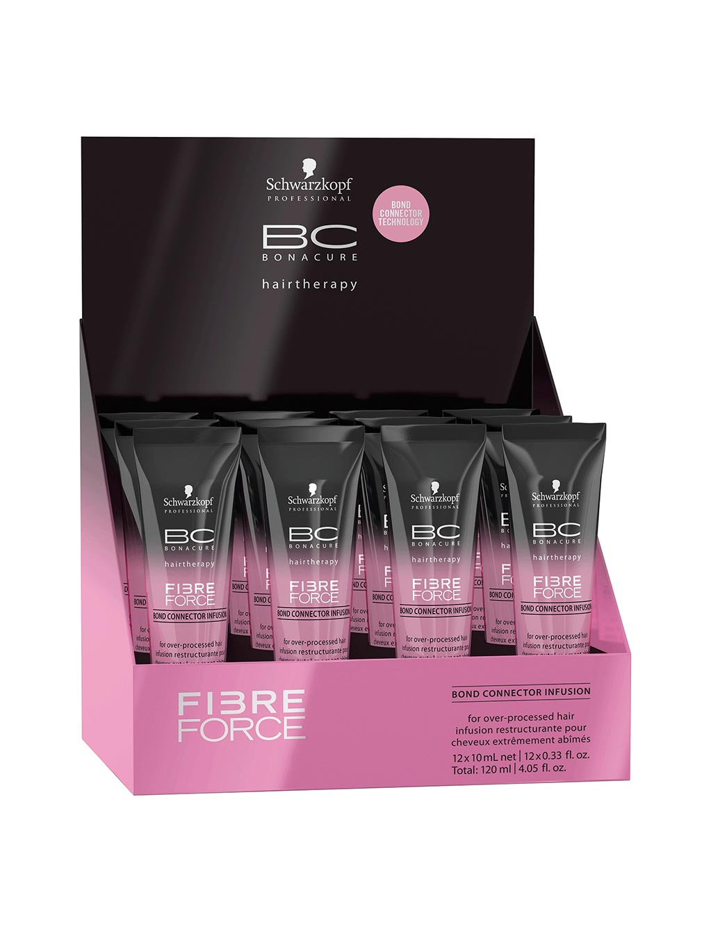 Schwarzkopf BC Bonacure Fibre Force Bond Connector Infusion 12x0.3oz 12x10ml | SellerSpree