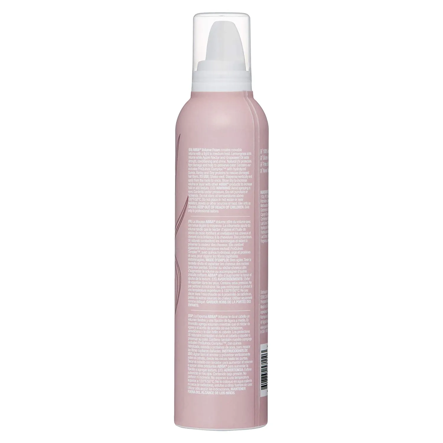 Abba Volume Foam Nourish Hair And Create Moveable Body & Shine 8 Ounce 227 Gram | SellerSpree
