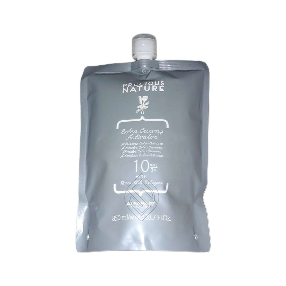Alfaparf Milano Precious Nature Extra Creamy Activator 10 Volume 3% With Rice Milk & Sugar 28.7 Ounce 850 Milliliters | SellerSpree