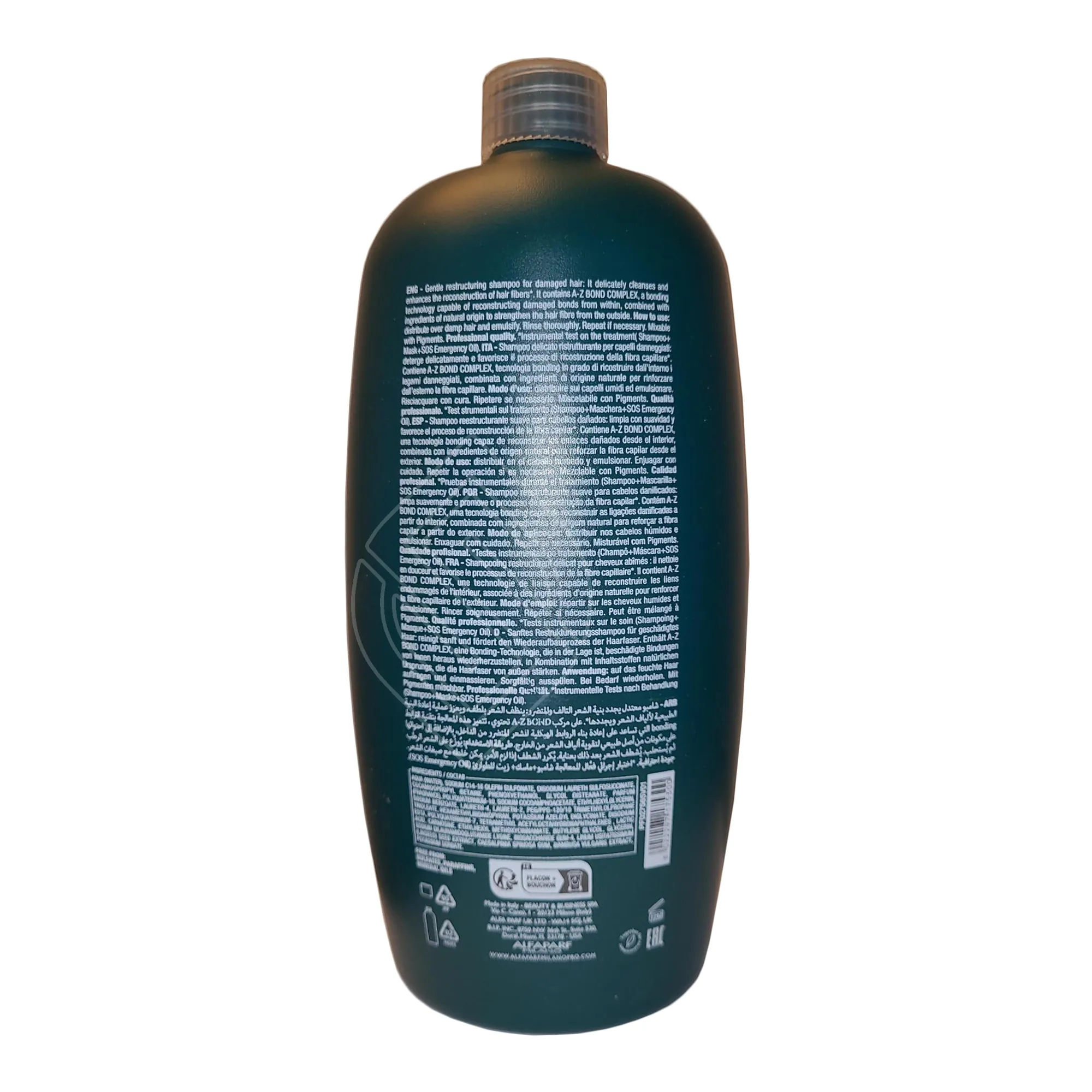 Alfaparf Milano Semi Di Lino Reconstruction Reparative Low Shampoo Damaged Hair 33.8 Ounce 1000 Milliliters | SellerSpree