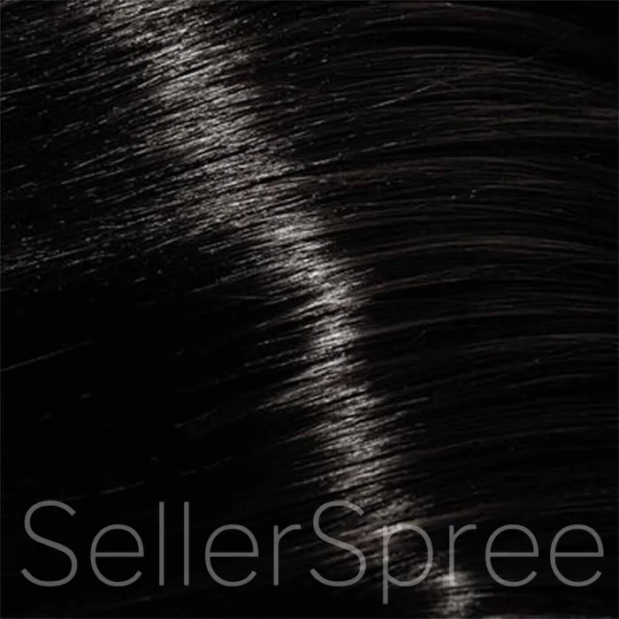 Alter Ego Techno Fruit Color 1/10 Black Blue Permanent Hair Coloring Cream Keratin Delivery System 3.38oz 100ml | SellerSpree