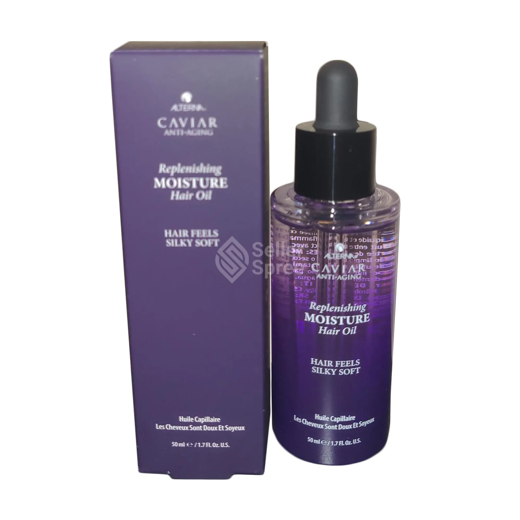 Alterna Caviar Anti-Aging Replenishing Moisture Hair Oil 1.7 Ounce 50 Milliliters | SellerSpree