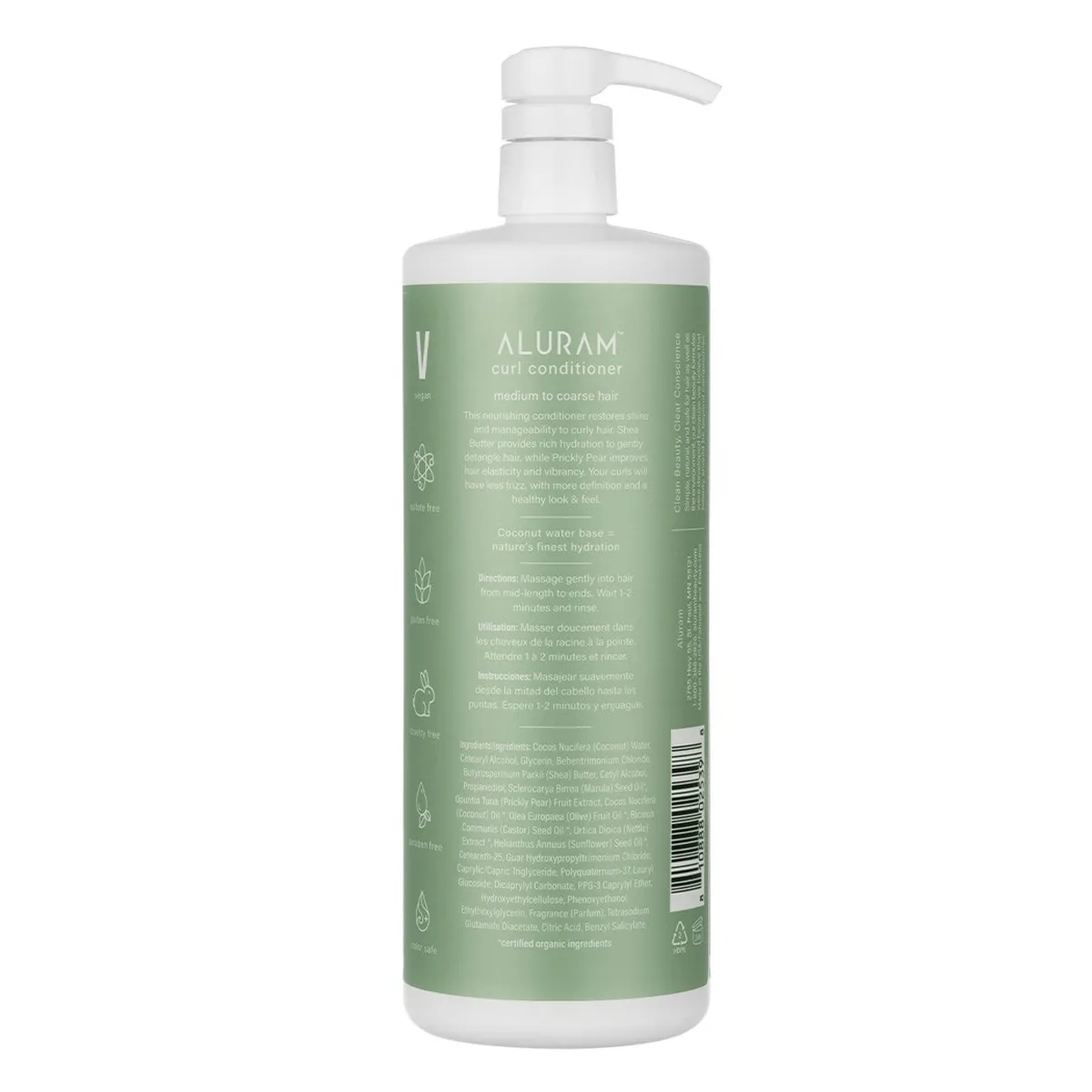 Aluram Clean Beauty Collection Curl Conditioner 33.8 Ounce 1000 Milliliters | SellerSpree