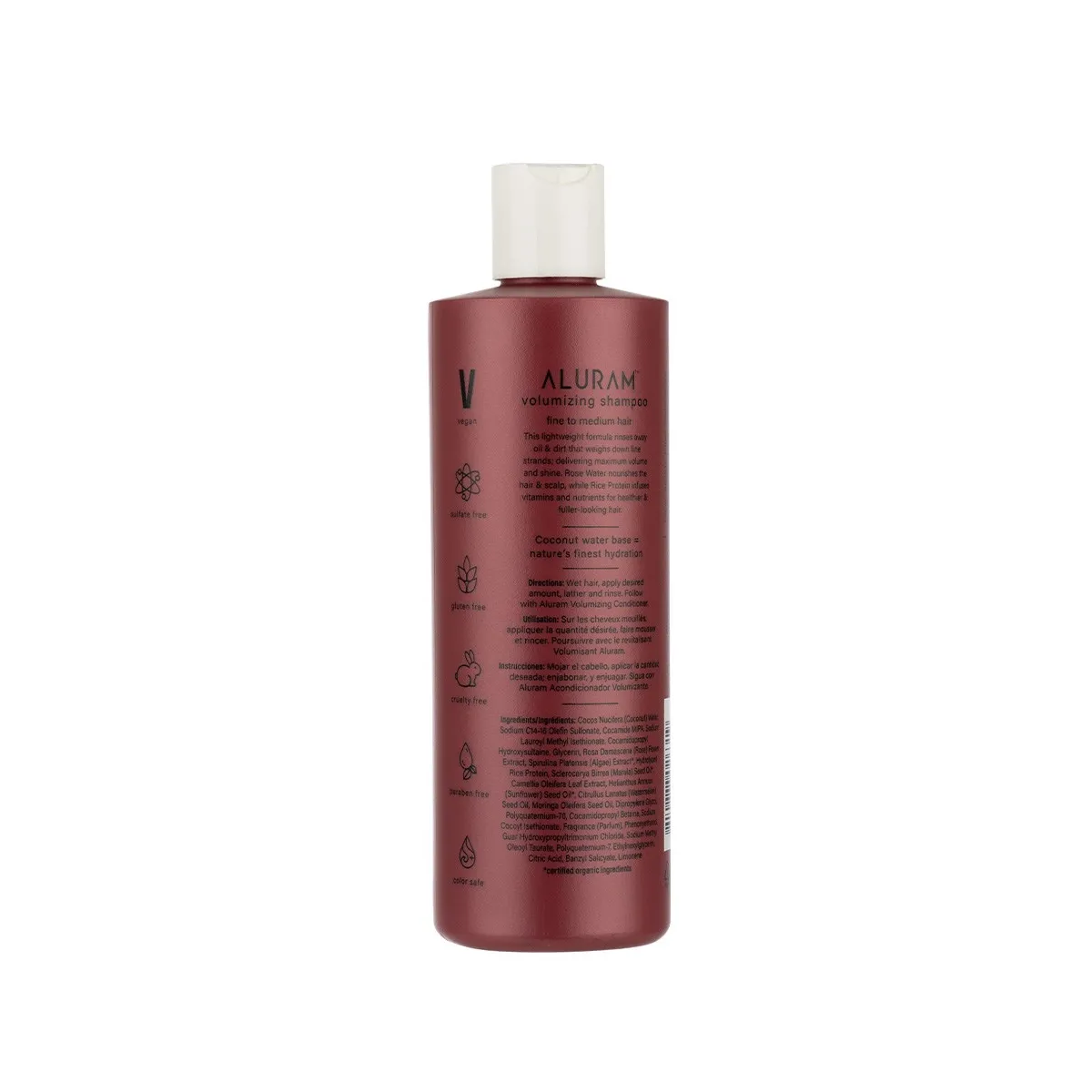Aluram Clean Beauty Collection Volumizing Shampoo 12 Ounce 355 Milliliters | SellerSpree