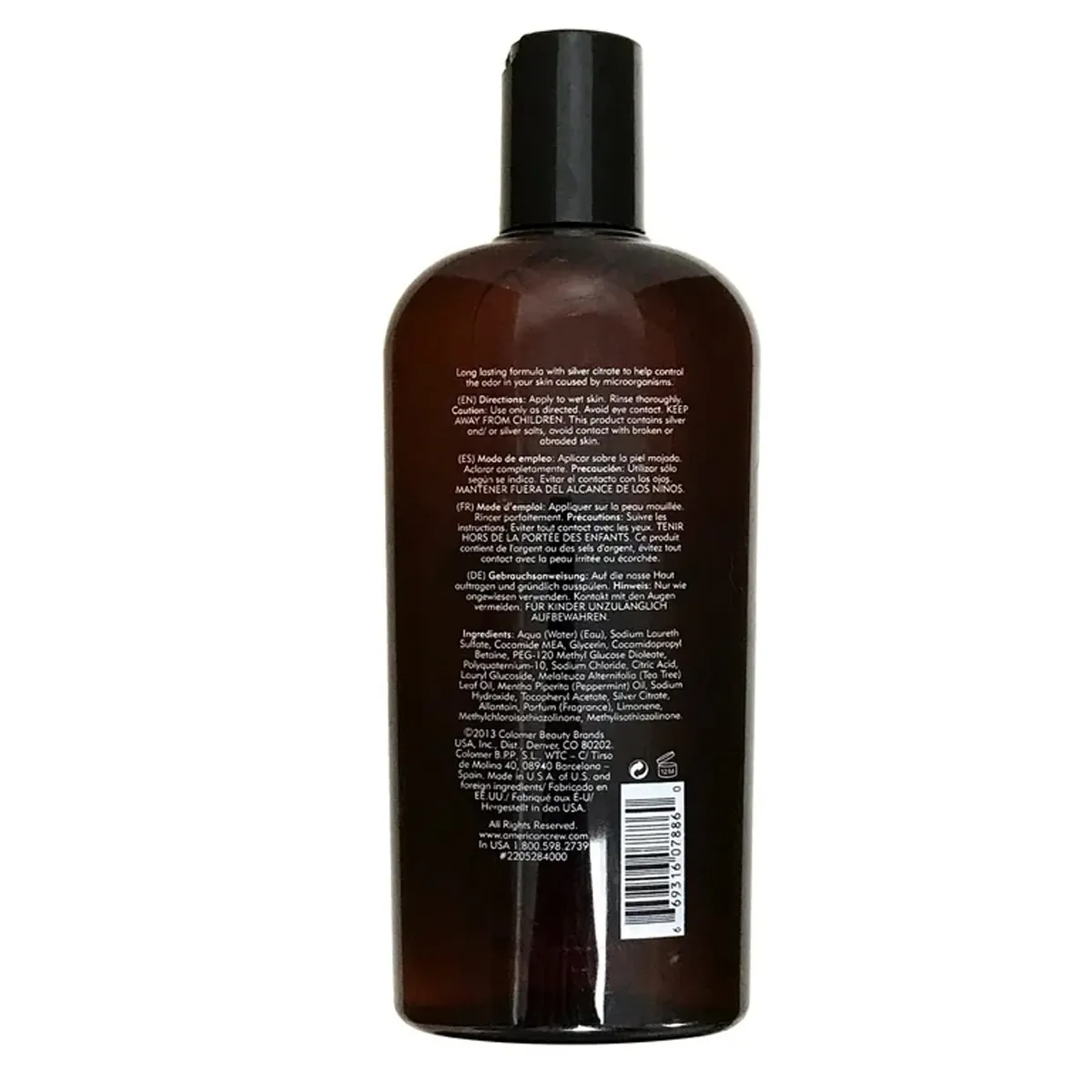 American Crew 24-Hour Deodorant Body Wash 15.2 Ounce 450 Milliliters | SellerSpree