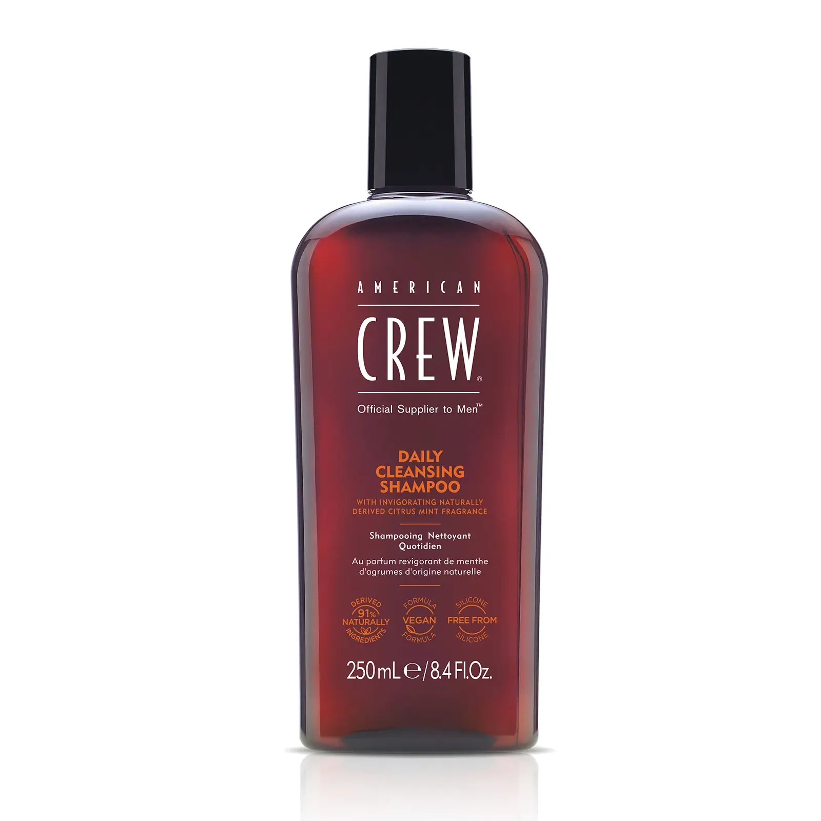 American Crew Daily Cleansing Shampoo For Normal To Oily Hair and Scalp 8.4 Ounce 250 Milliliters | SellerSpree
