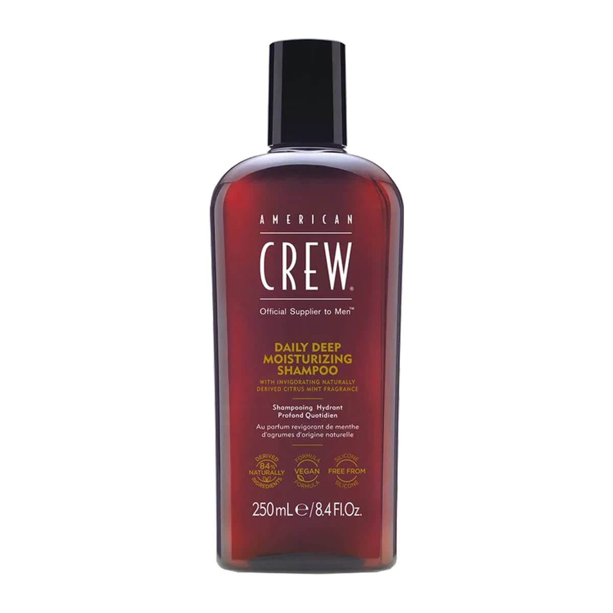 American Crew Daily Deep Moisturizing Shampoo Citrus Mint Fragrance 8.4 Ounce 250 Milliliters | SellerSpree