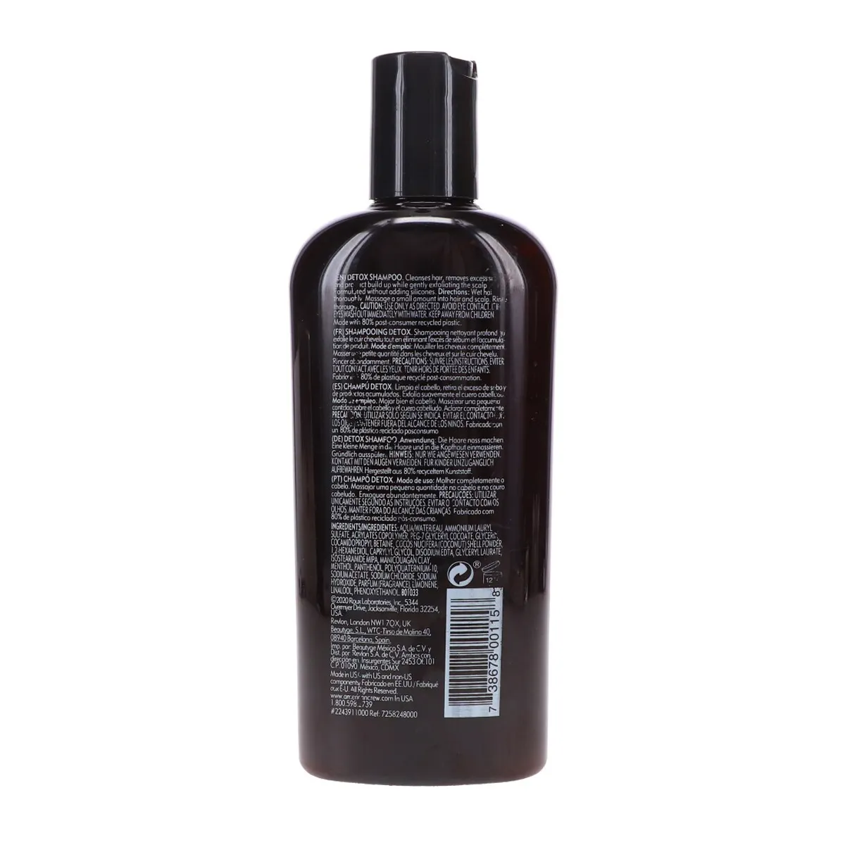 American Crew Detox Shampoo With Manicouagan Clay And Exfoliating Coconut Shells 8.4 Ounce 250 Milliliters | SellerSpree