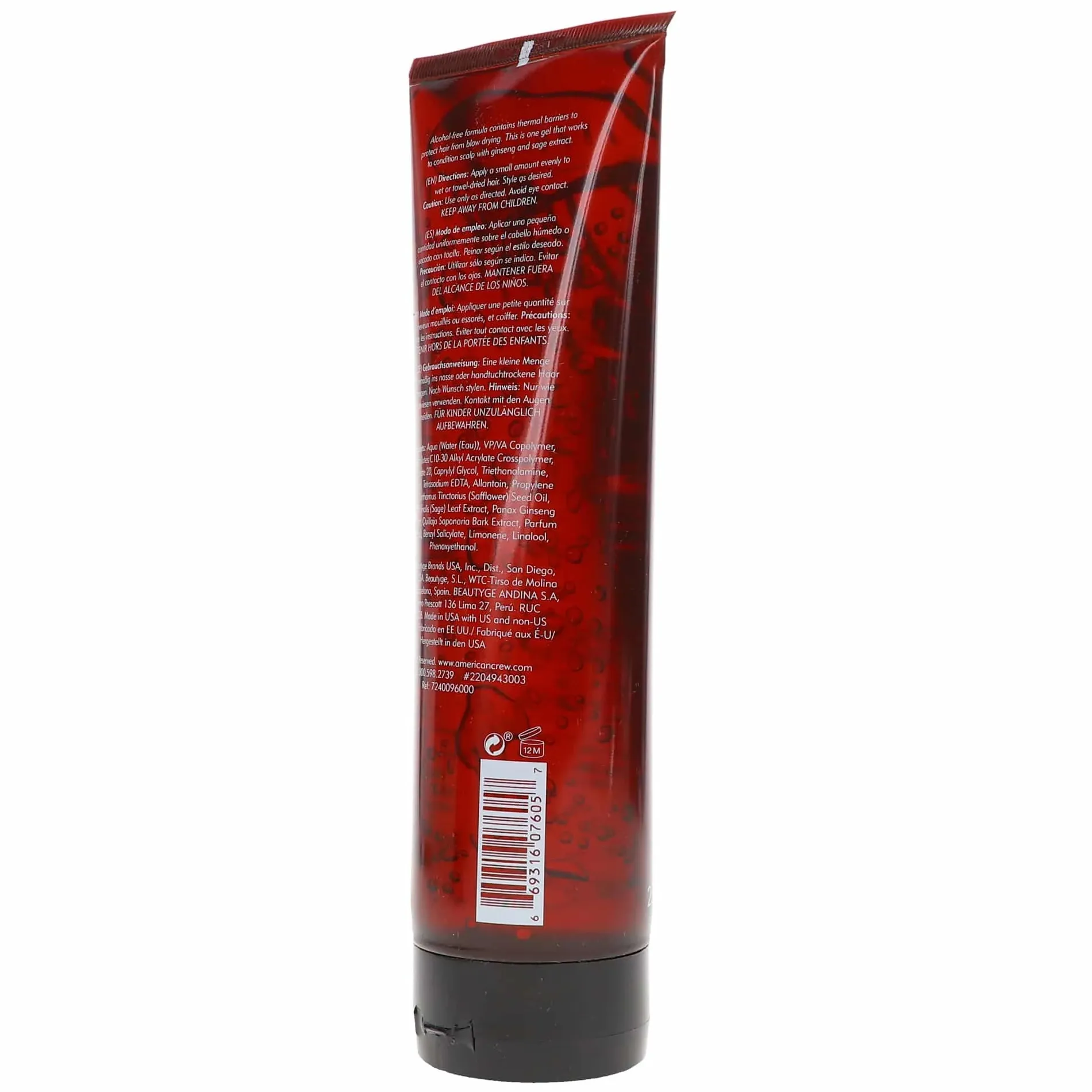 American Crew Light Hold Styling Gel Non-Flaking 8.4 Ounce 250 Milliliters | SellerSpree