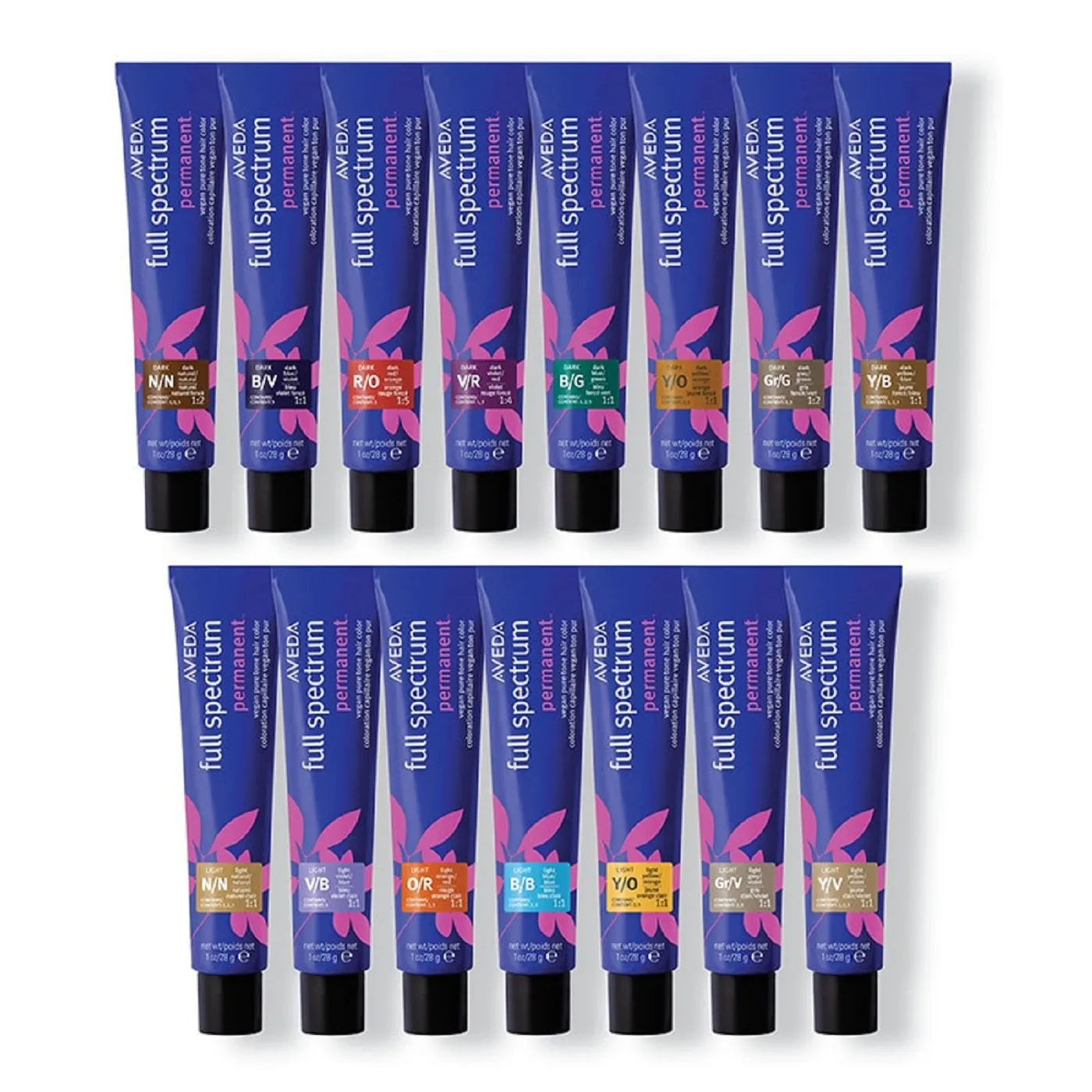 Aveda Full Spectrum Permanent Hair Color 1B Intence Base Vegan Treatment 2.8 Ounce 80 Gram | SellerSpree