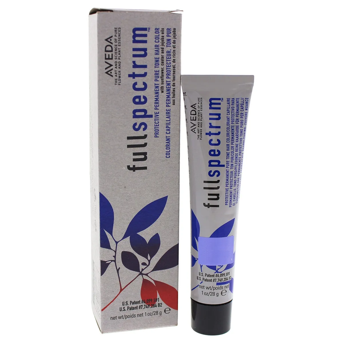 Aveda Full Spectrum Permanent Hair Color Pastel V Pastel Violet Pure Tone Protective Creme 1oz 28g | SellerSpree