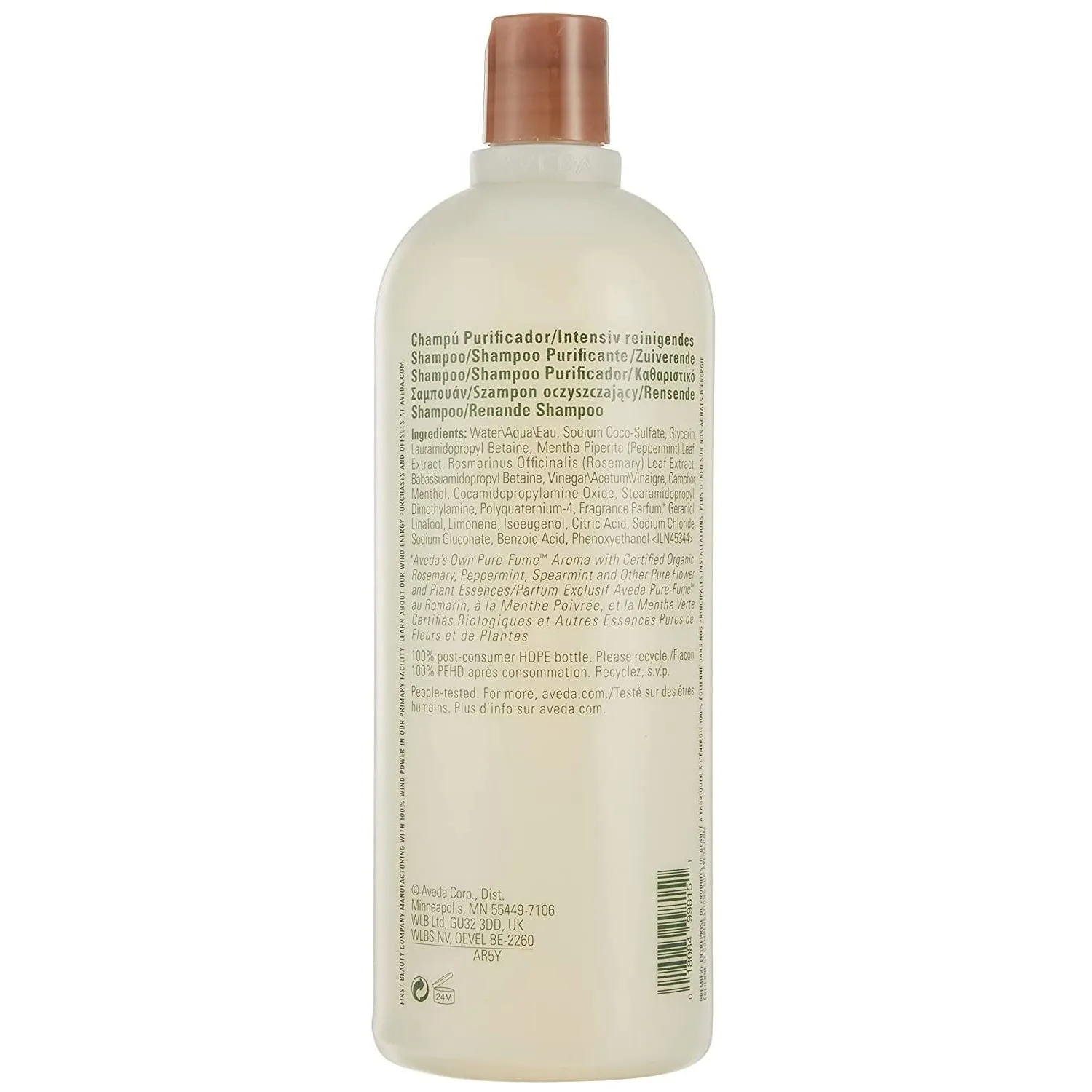 Aveda Rosemary Mint Purifying Shampoo Invigorating Aroma 33.8 Ounce 1000 Gram | SellerSpree