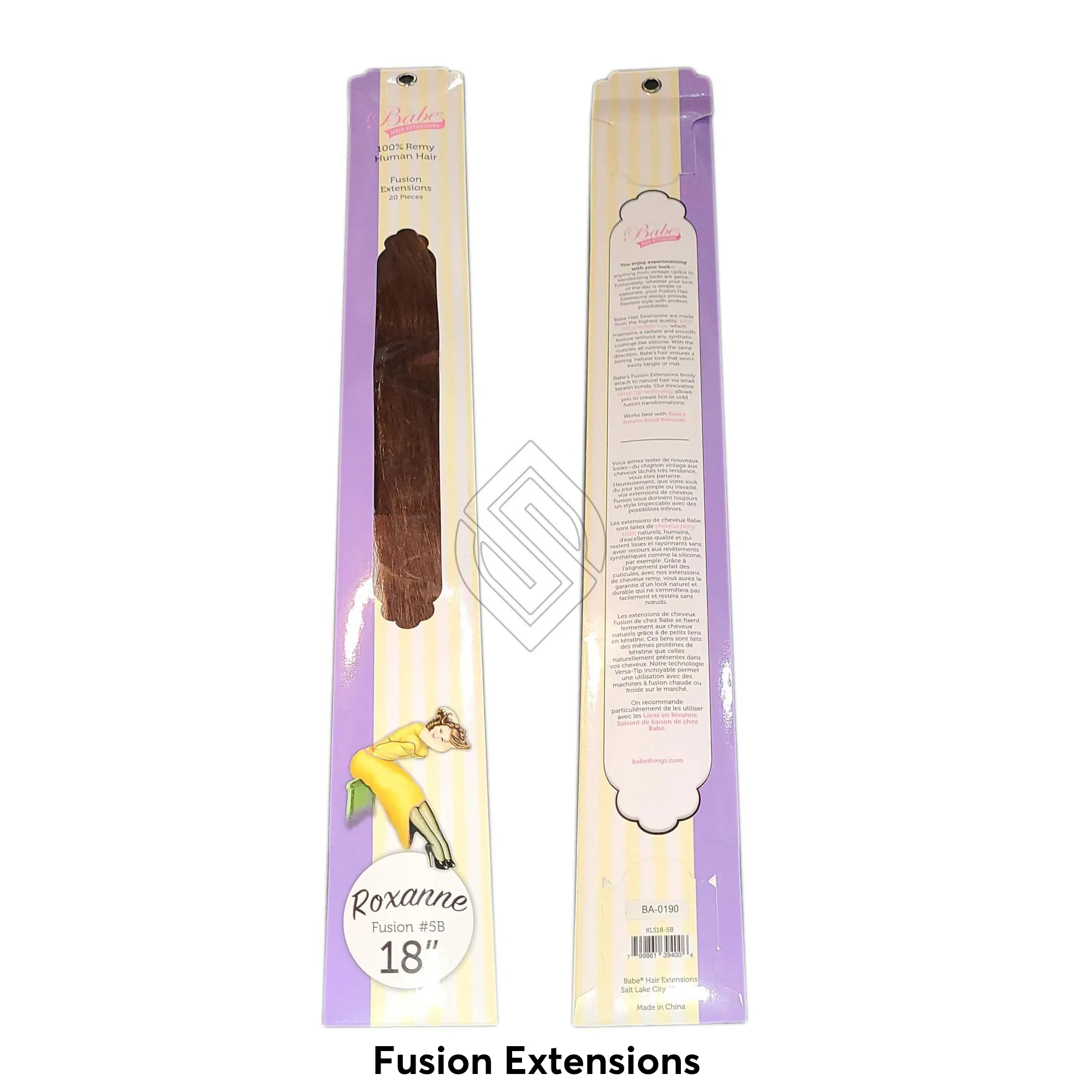 Babe Fusion Extensions 18 Inch Roxanne #5B 20 Pieces 100% Human Remy Hair | SellerSpree