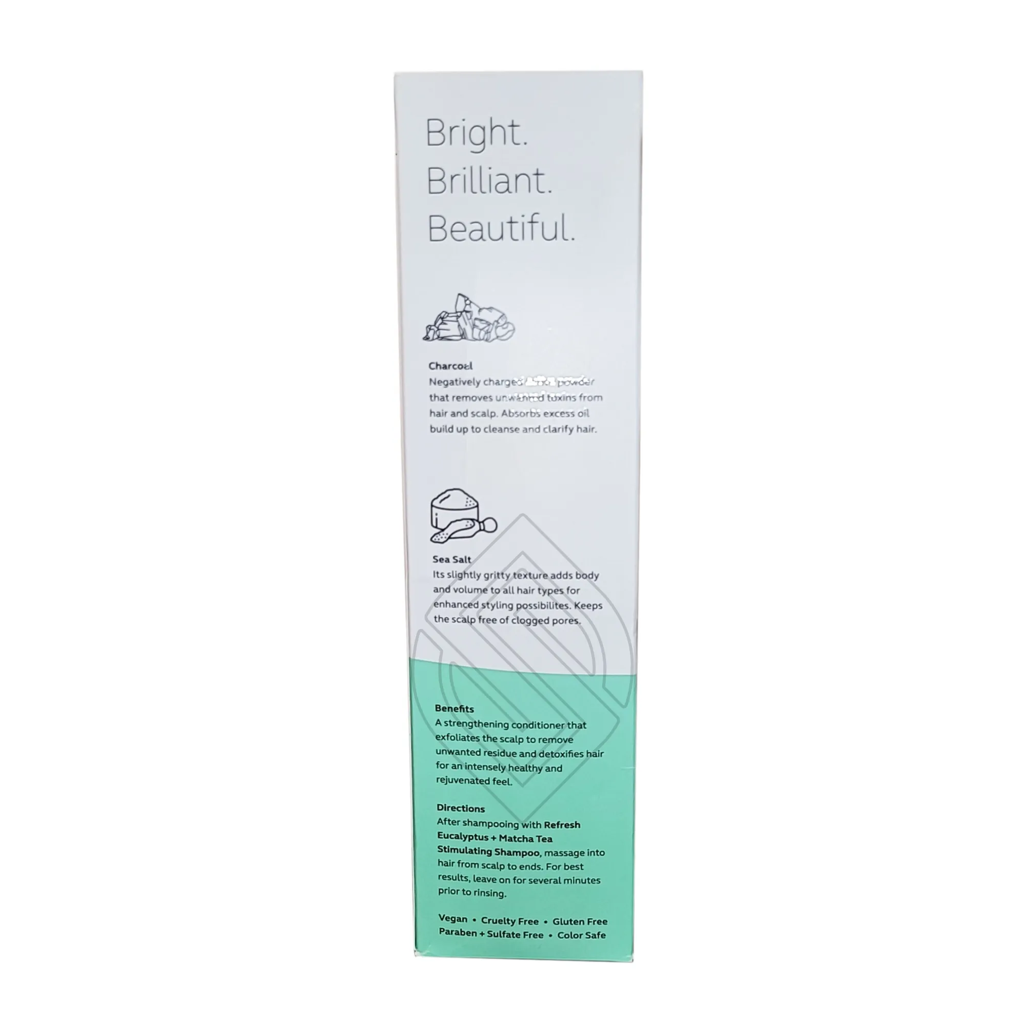 Candy Shaw Sunlights Renew Charcoal + Sea Salt Detoxifying Conditioner 12 Ounce 355 Milliliters | SellerSpree