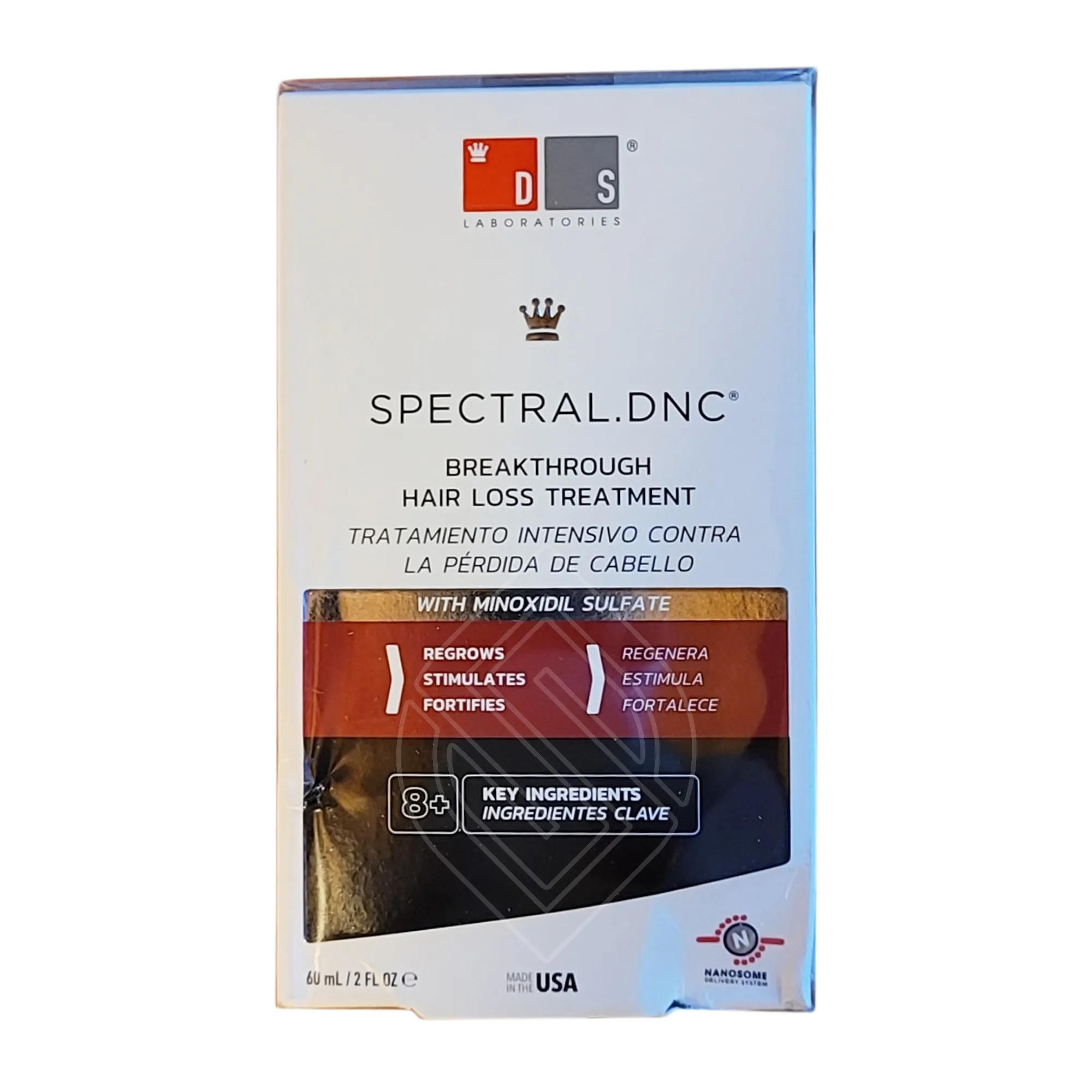DS Laboratories Spectral DNC Breakthrough Hair Loss Treatment With Minoxidil Sulfate 2 Ounce 60 Milliliters | SellerSpree