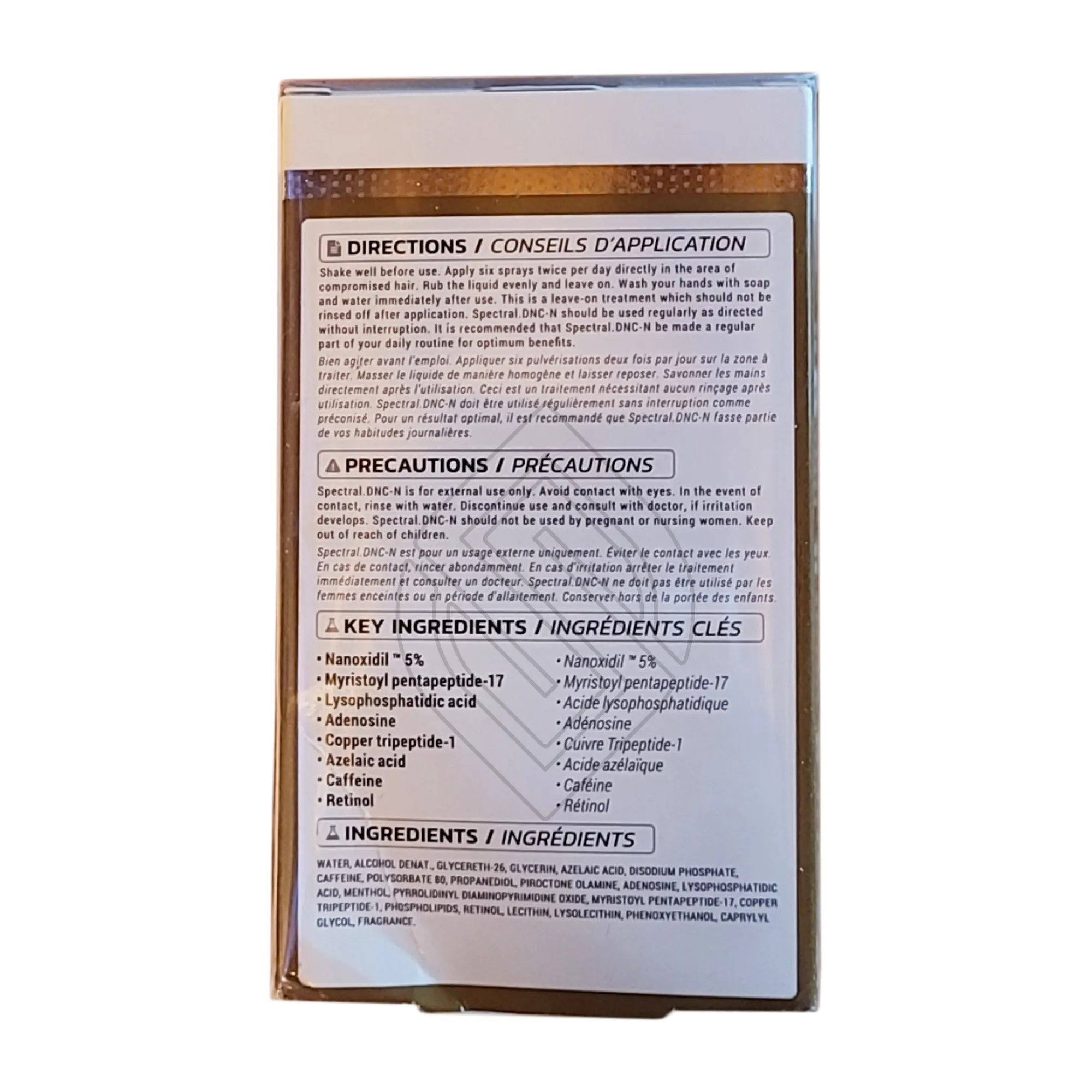 DS Laboratories Spectral DNC-N Breakthrough Redensifying Hair Therapy With A Vec Nanoxidil 5% 2 Ounce 60 Milliliters | SellerSpree