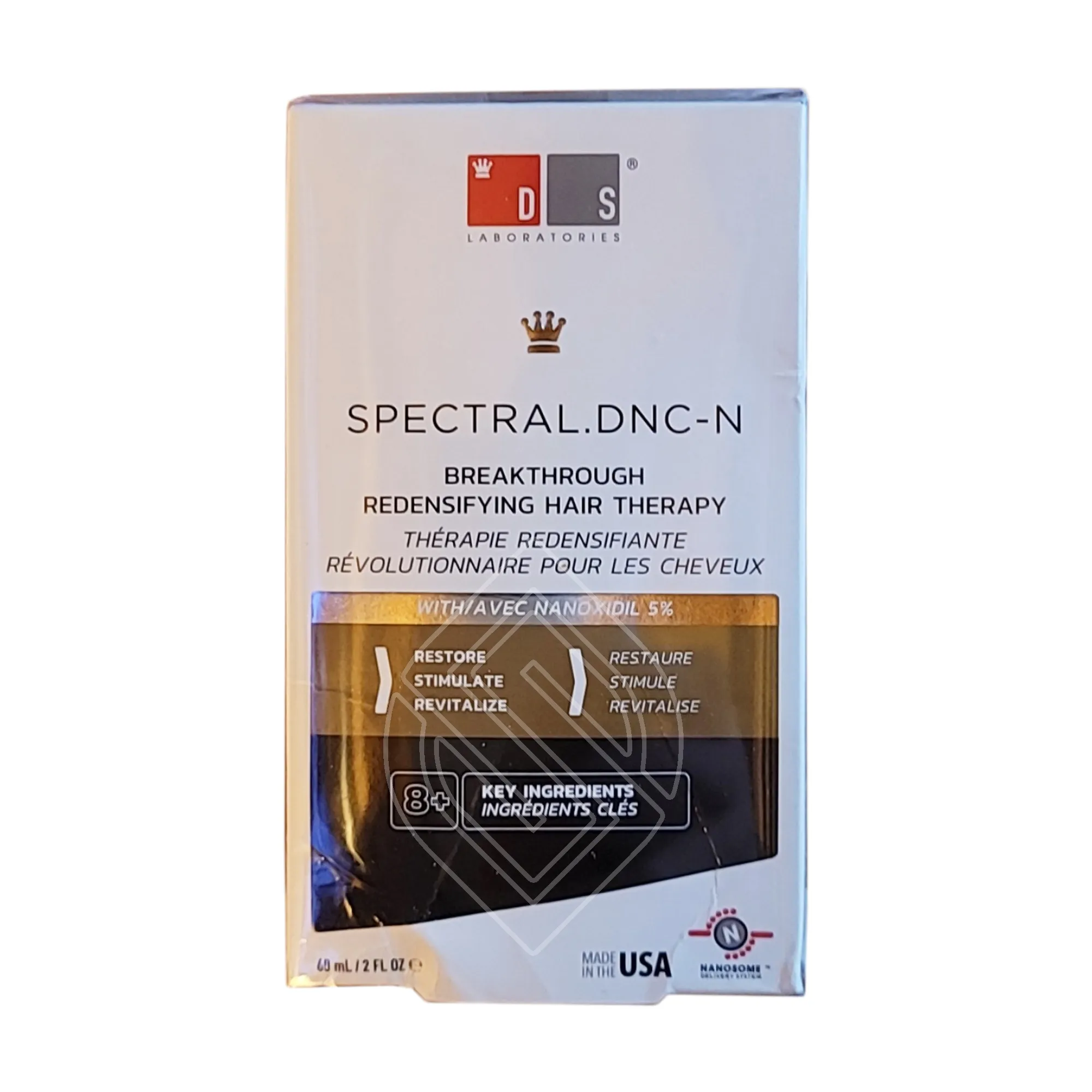 DS Laboratories Spectral DNC-N Breakthrough Redensifying Hair Therapy With A Vec Nanoxidil 5% 2 Ounce 60 Milliliters | SellerSpree