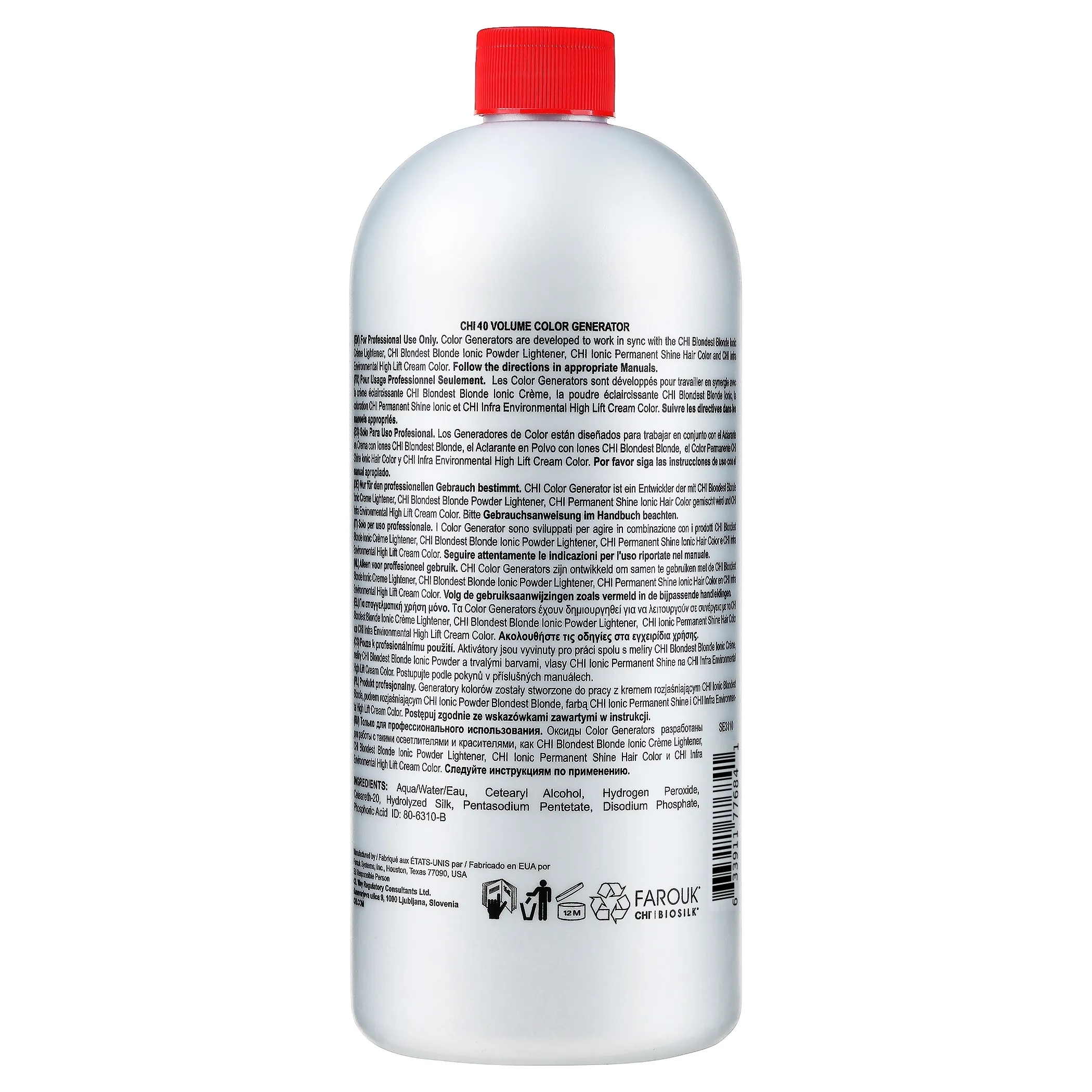 Farouk CHI Color Generator 40 Volume Developer 30 Ounce | SellerSpree