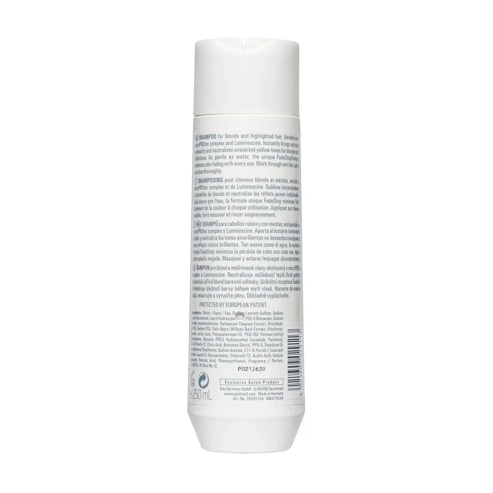 Goldwell Dualsenses Blondes & Highlights Anti-Yellow Shampoo 8.5 Ounce 250 Milliliters | SellerSpree
