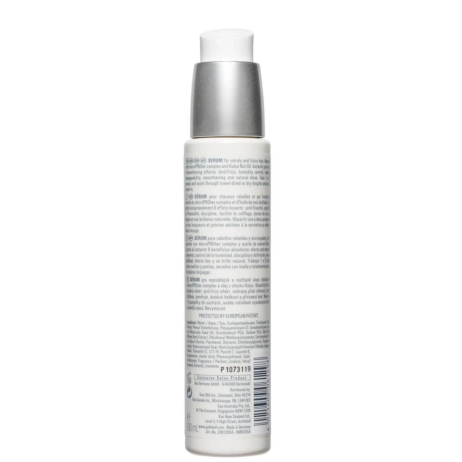 Goldwell Dualsenses Just Smooth 6 Effects Serum 3.4 Ounce 100 Milliliters | SellerSpree