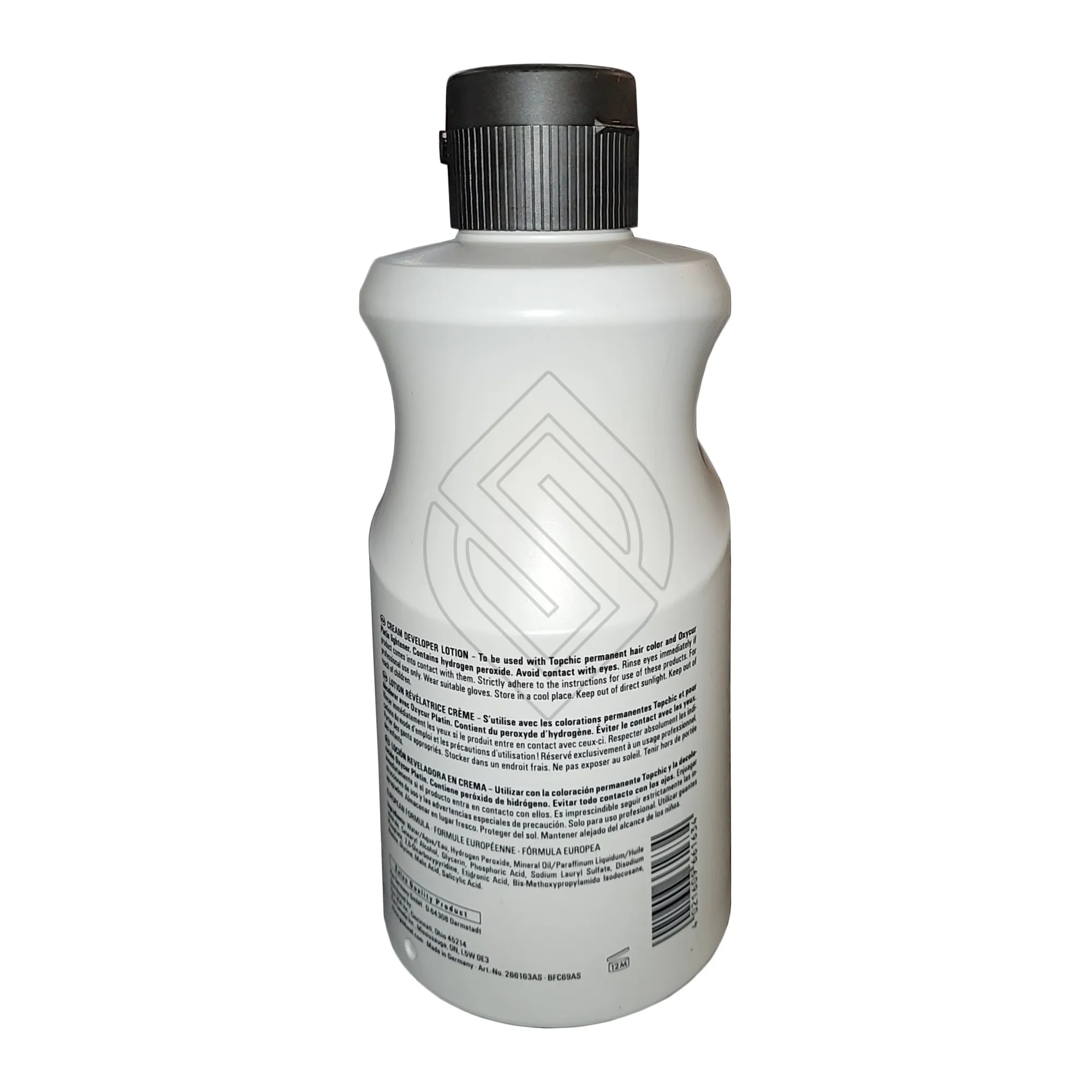 Goldwell Topchic Cream Developer Lotion 9% 30 Volume 33.8 Ounce 1000 Milliliters | SellerSpree