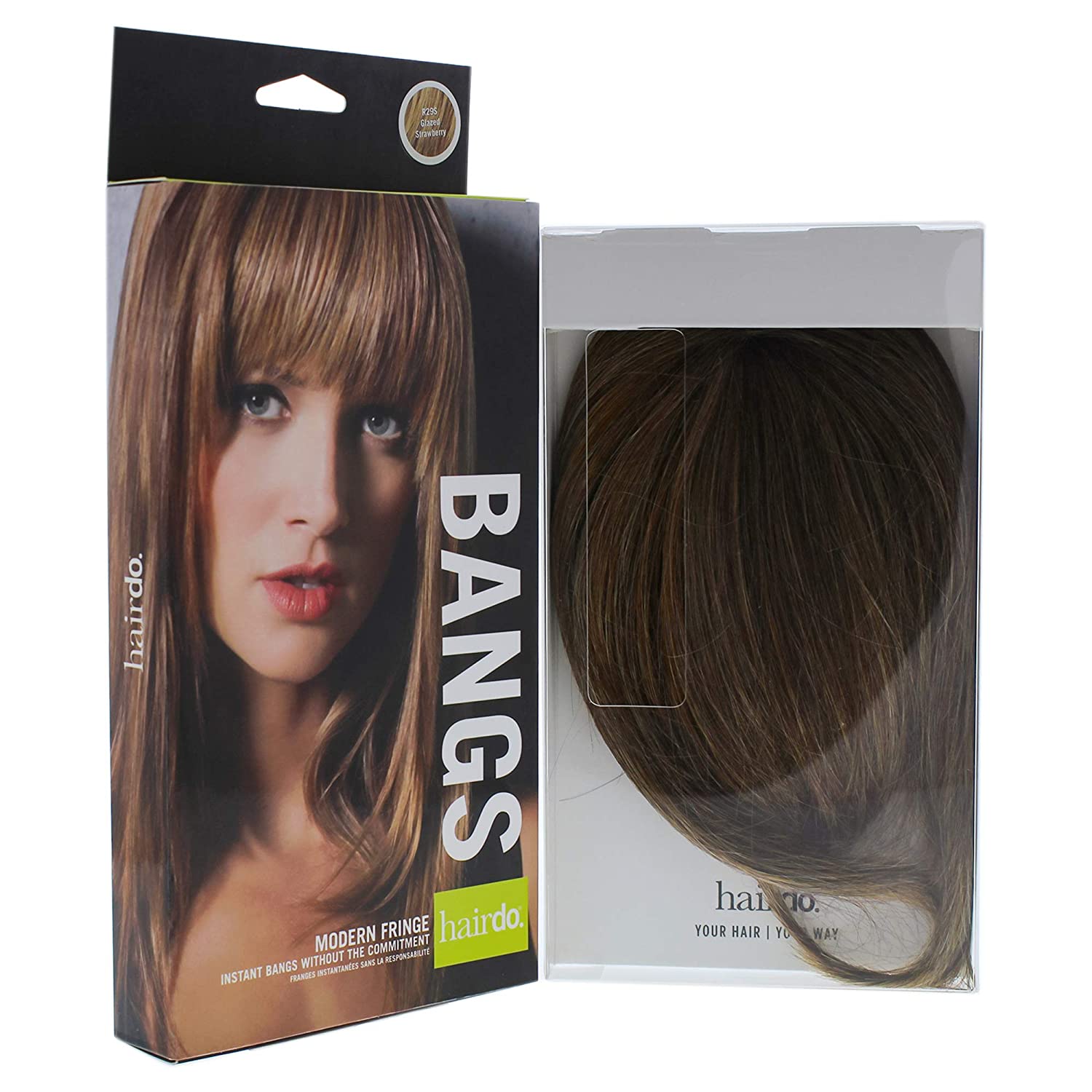 Hairdo Modern Fringe R29S Glazed Strawberry Instant Bangs Without The Commitment | SellerSpree