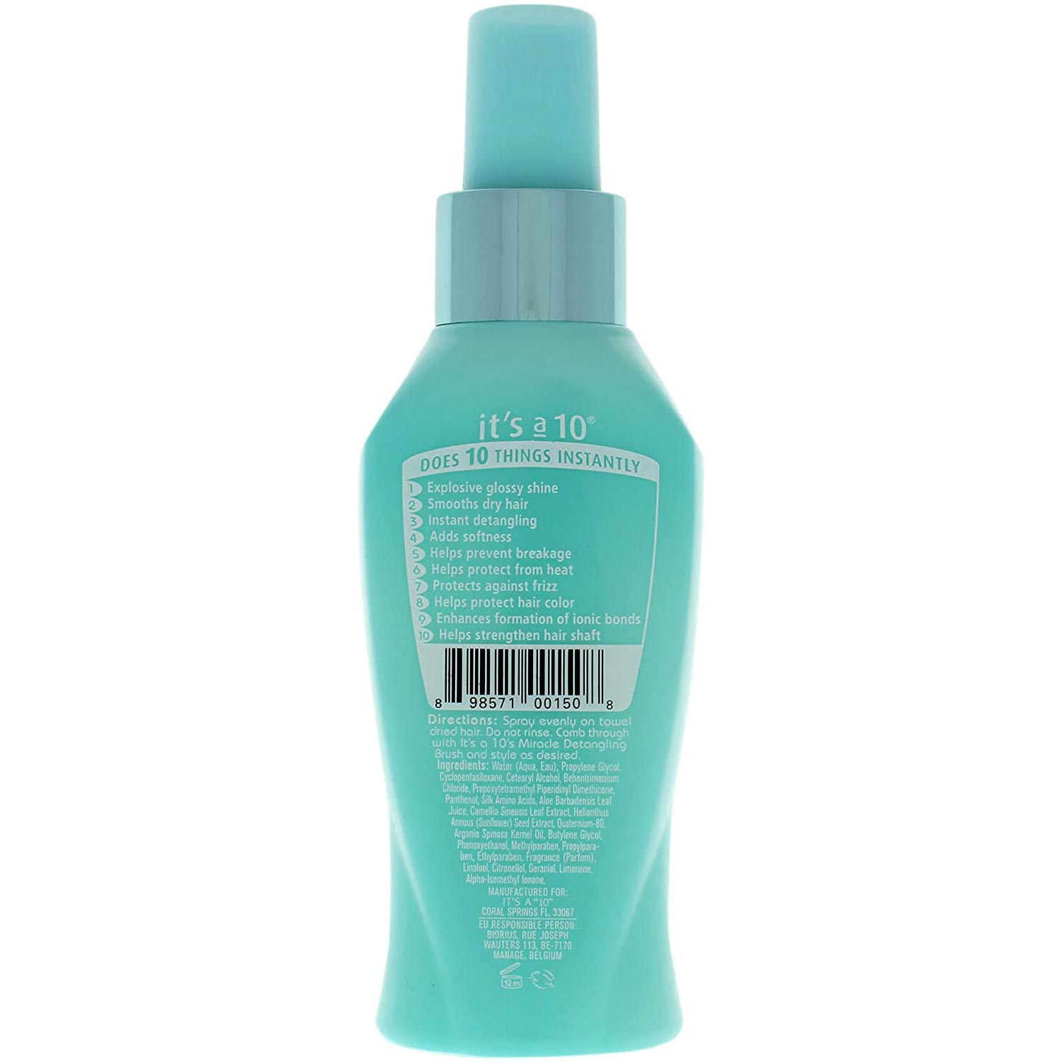 It's A 10 Blow Dry Miracle Glossing Leave-in 4 Ounce 120 Milliliters | SellerSpree