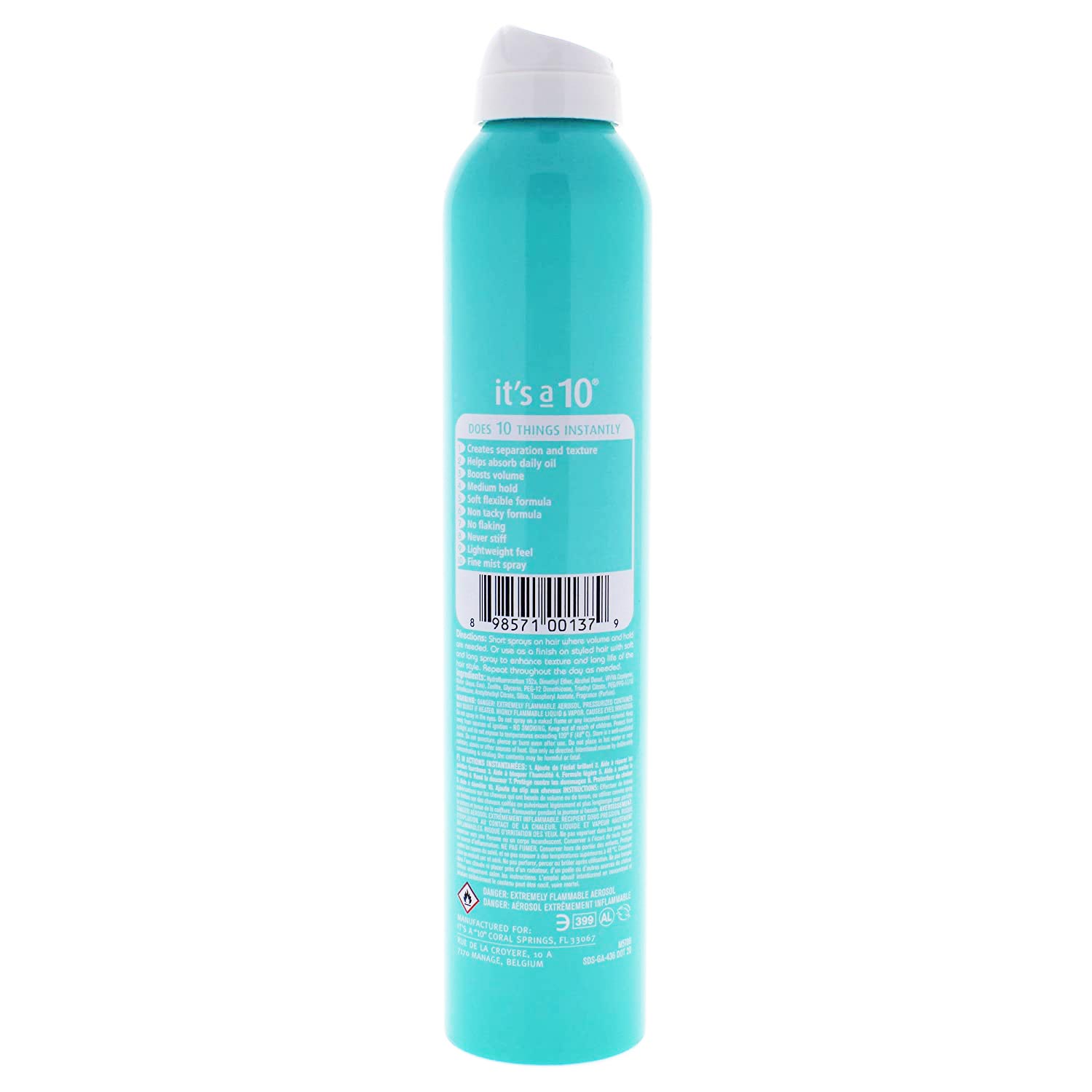 It's A 10 Blow Dry Miracle Texture Spray 8 Ounce 283 Milliliters | SellerSpree