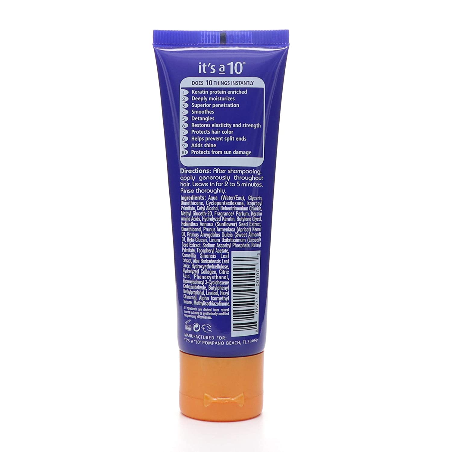 It's A 10 Miracle Deep Conditioner Plus Keratin 2 Ounce 60 Milliliters | SellerSpree