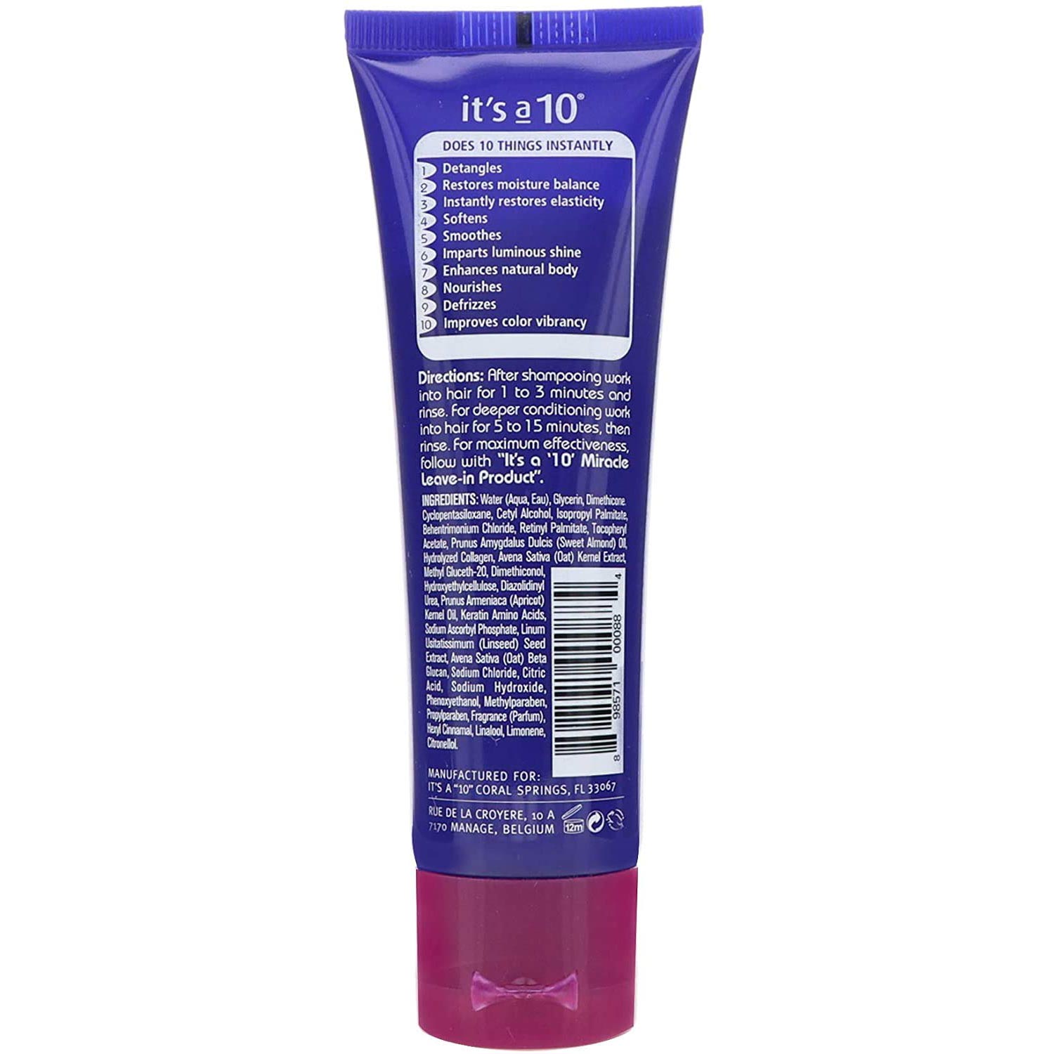 It's A 10 Miracle Hair Mask 2 Ounce 59.1 Milliliters | SellerSpree