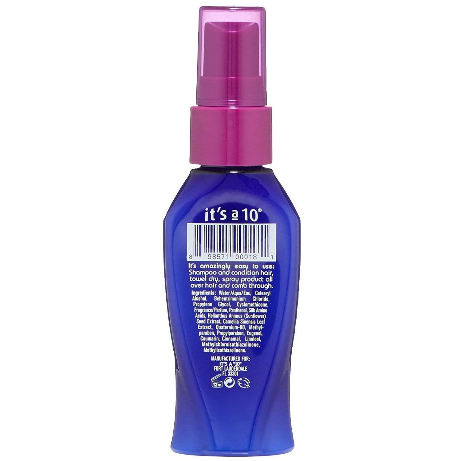 It's A 10 Miracle Leave-in Product 2 Ounce 59.1 Milliliters | SellerSpree