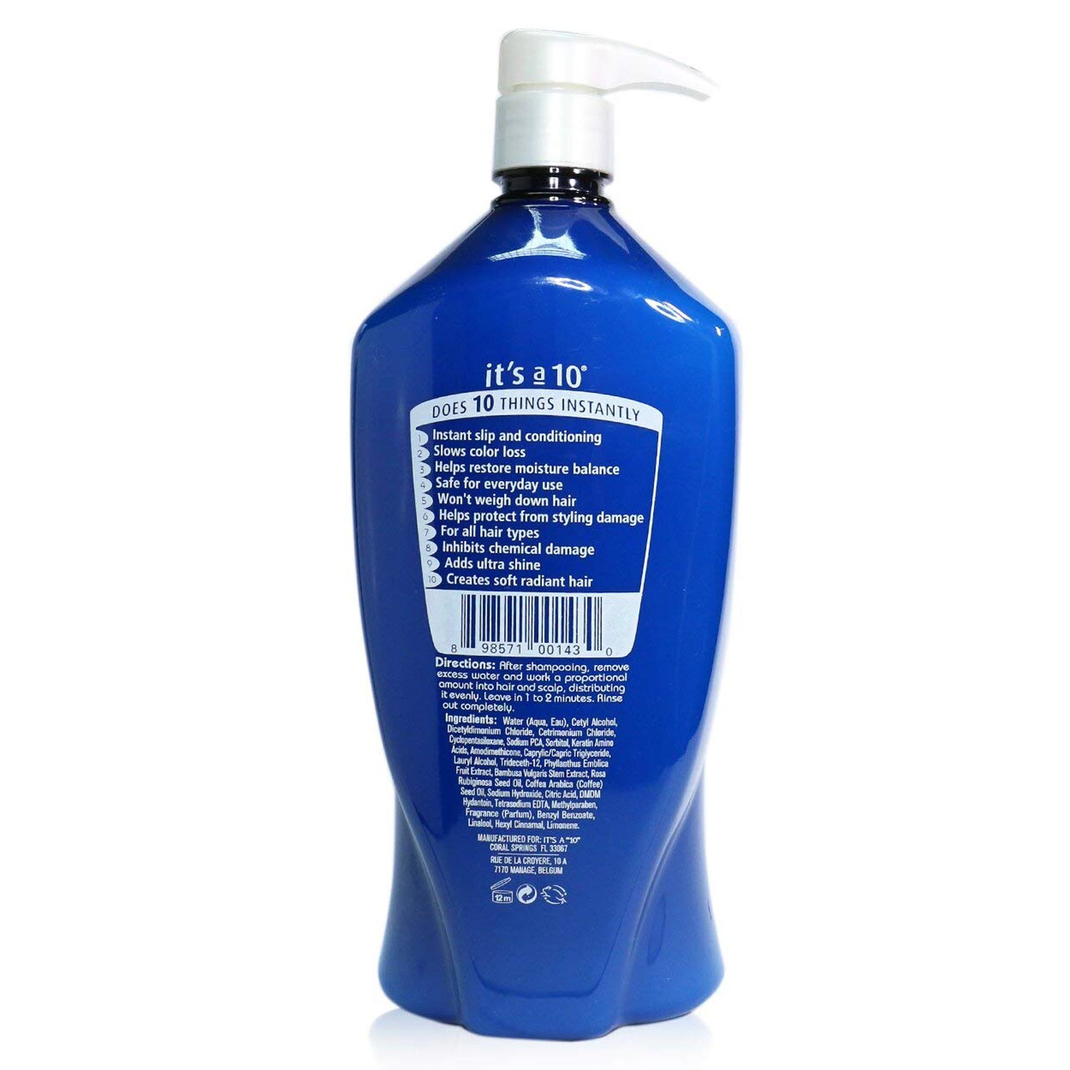 It's A 10 Potion 10 Miracle Repair Daily Conditioner 33.8 Ounce 1 Liter | SellerSpree