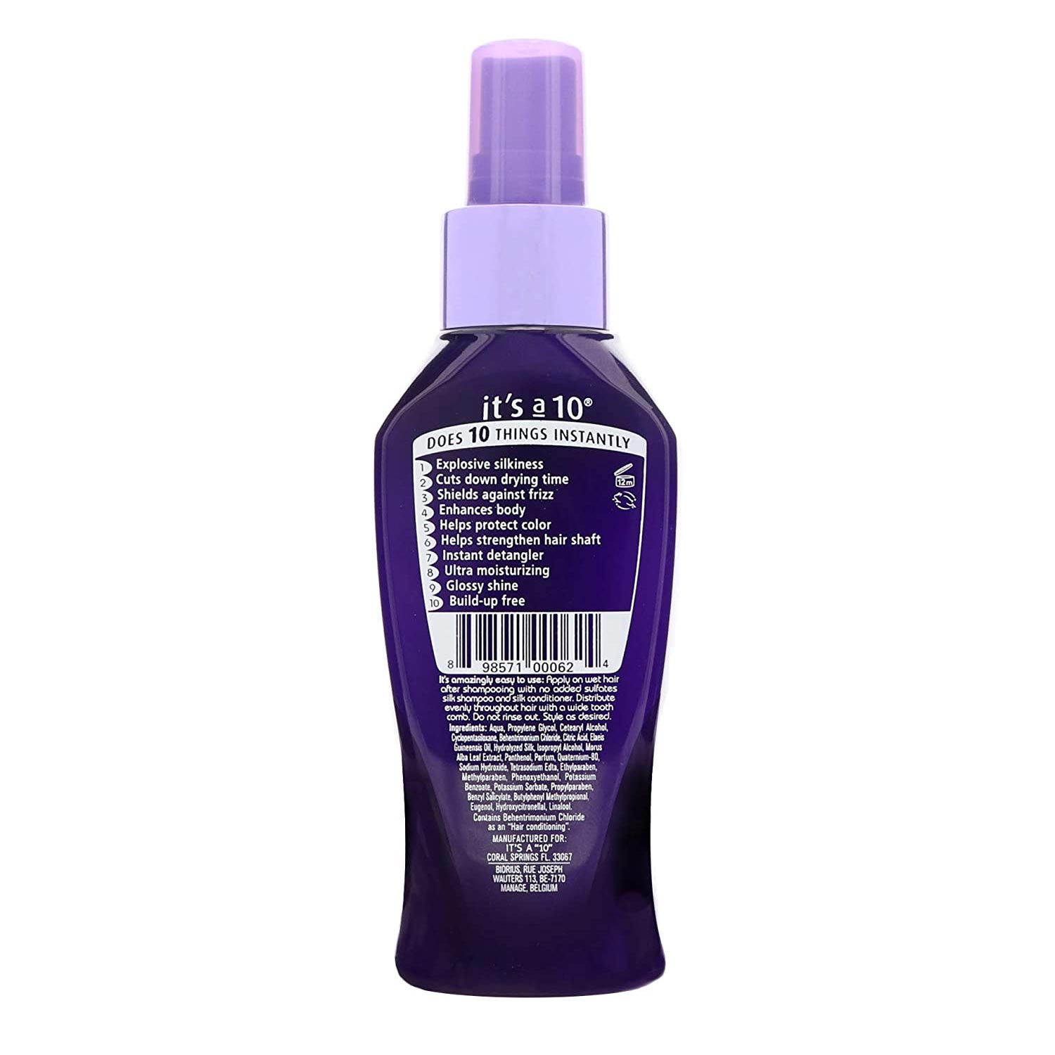 It's A 10 Silk Express Miracle Silk Leave-in 4 Ounce 120 Milliliters | SellerSpree