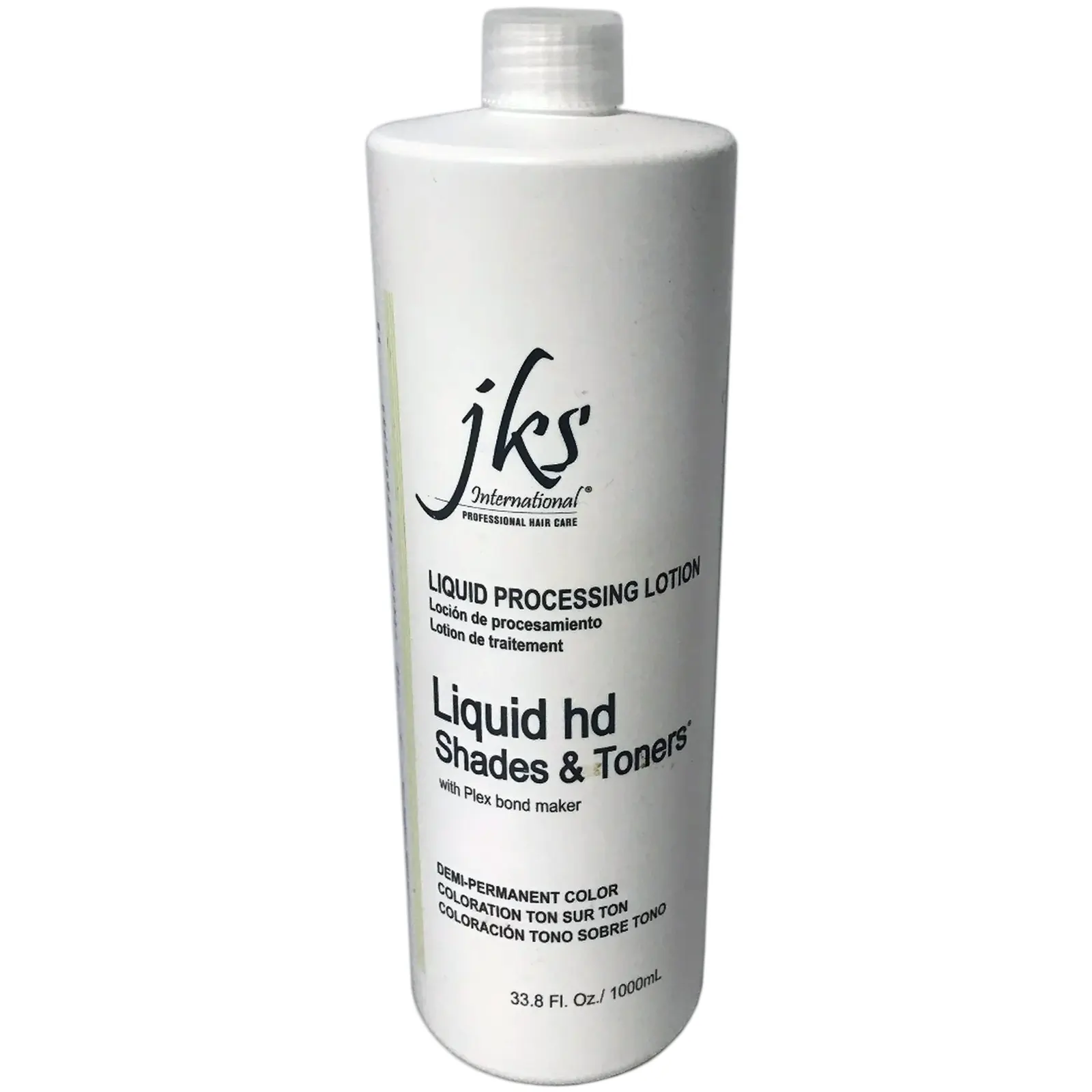 Jks International Liquid HD Shades & Toners Liquid Processing Lotion With Plex Bond Maker 33.8 Ounce 1000 Milliliters | SellerSpree