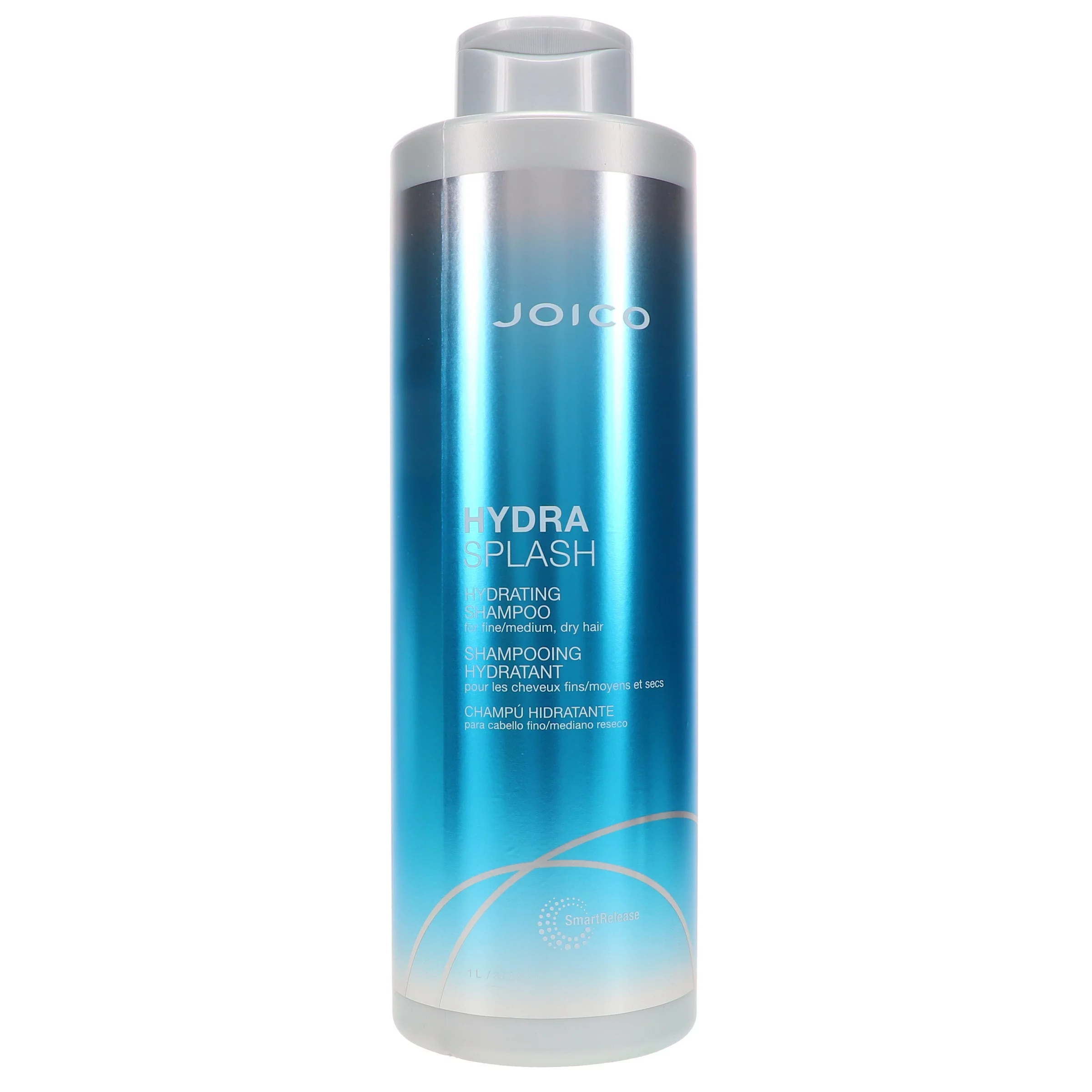 Joico HydraSplash Hydrating Shampoo For Fine / Medium Dry Hair 33.8 Ounce 1000 Milliliters | SellerSpree