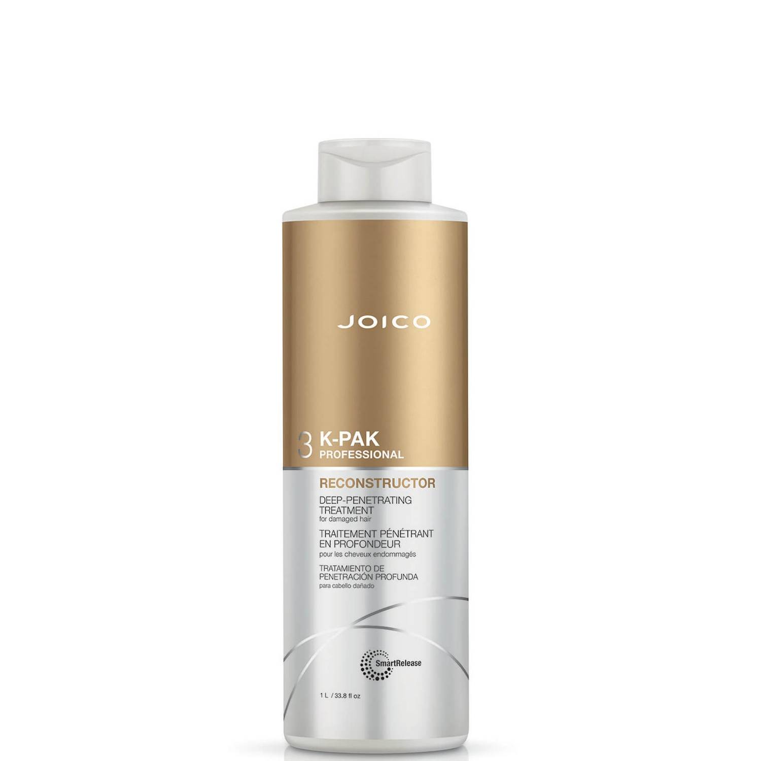 Joico K-Pak Proffessional 3 Reconstructor Deep-Penetrating Treatment For Damaged Hair 33.8 Ounce 1000 Milliliters | SellerSpree