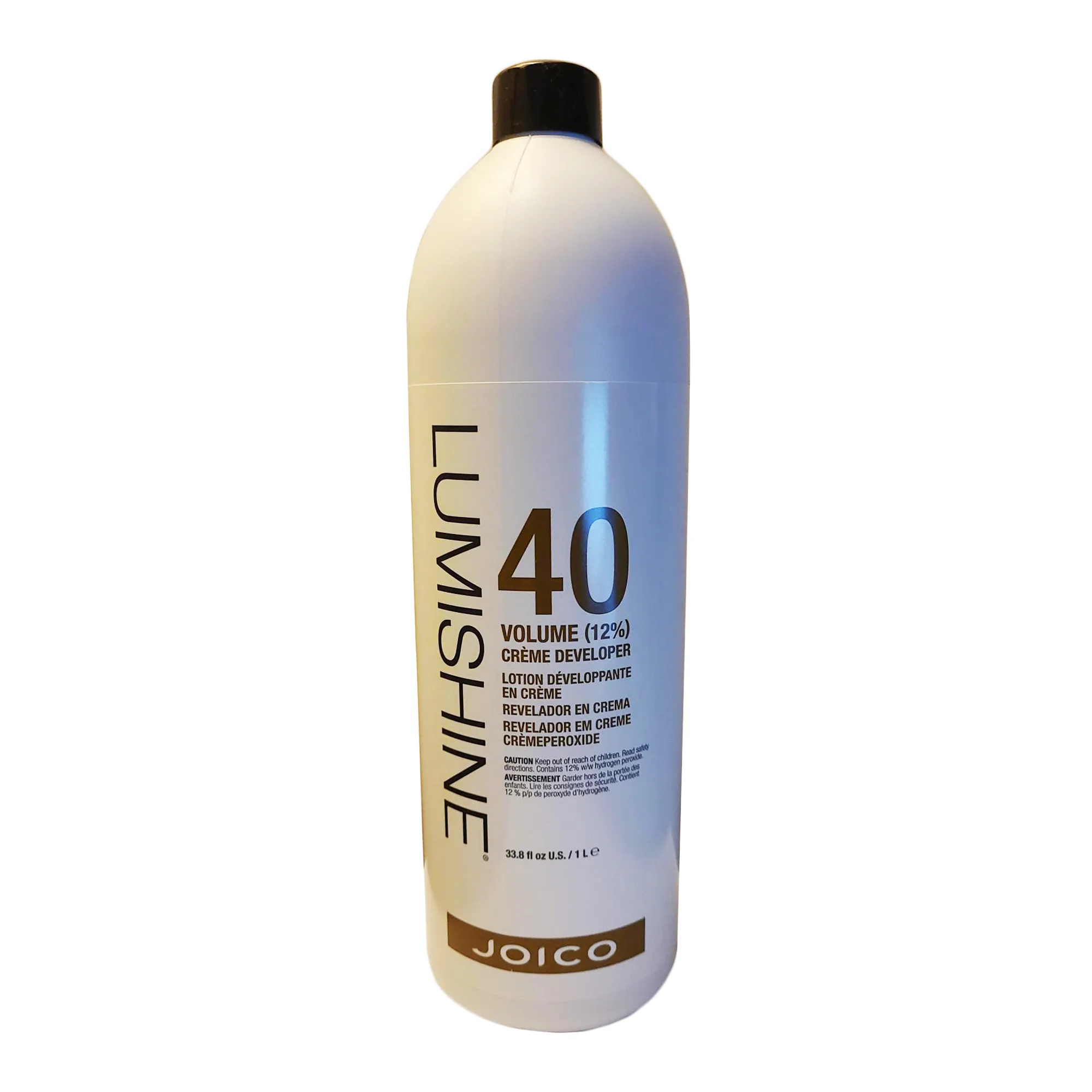Joico Lumishine Creme Developer 40 Volume 12% 33.8oz 1000ml | SellerSpree